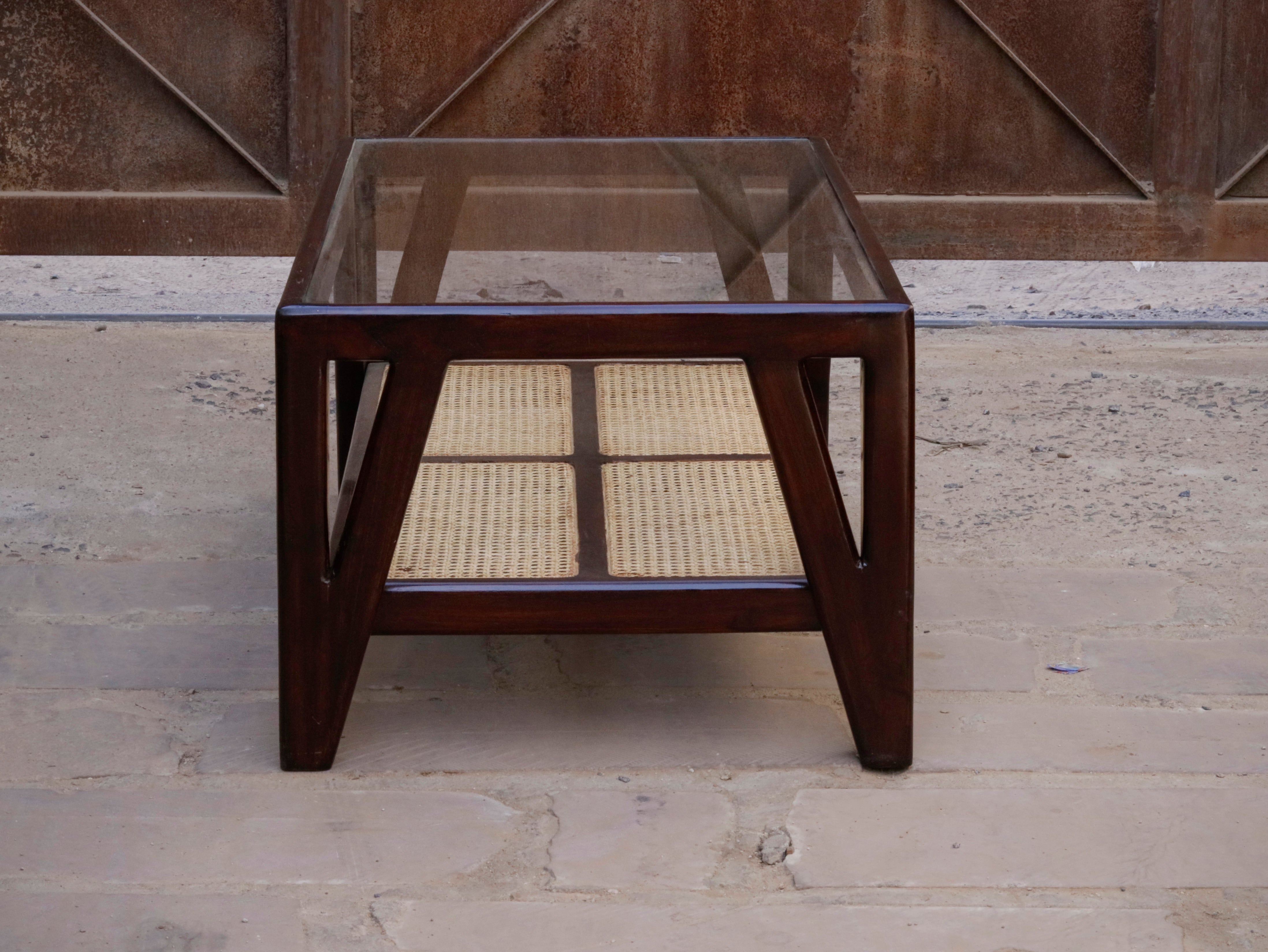 Ethnic Premium Cane Style Handmade Wooden Coffee Table Coffee Table