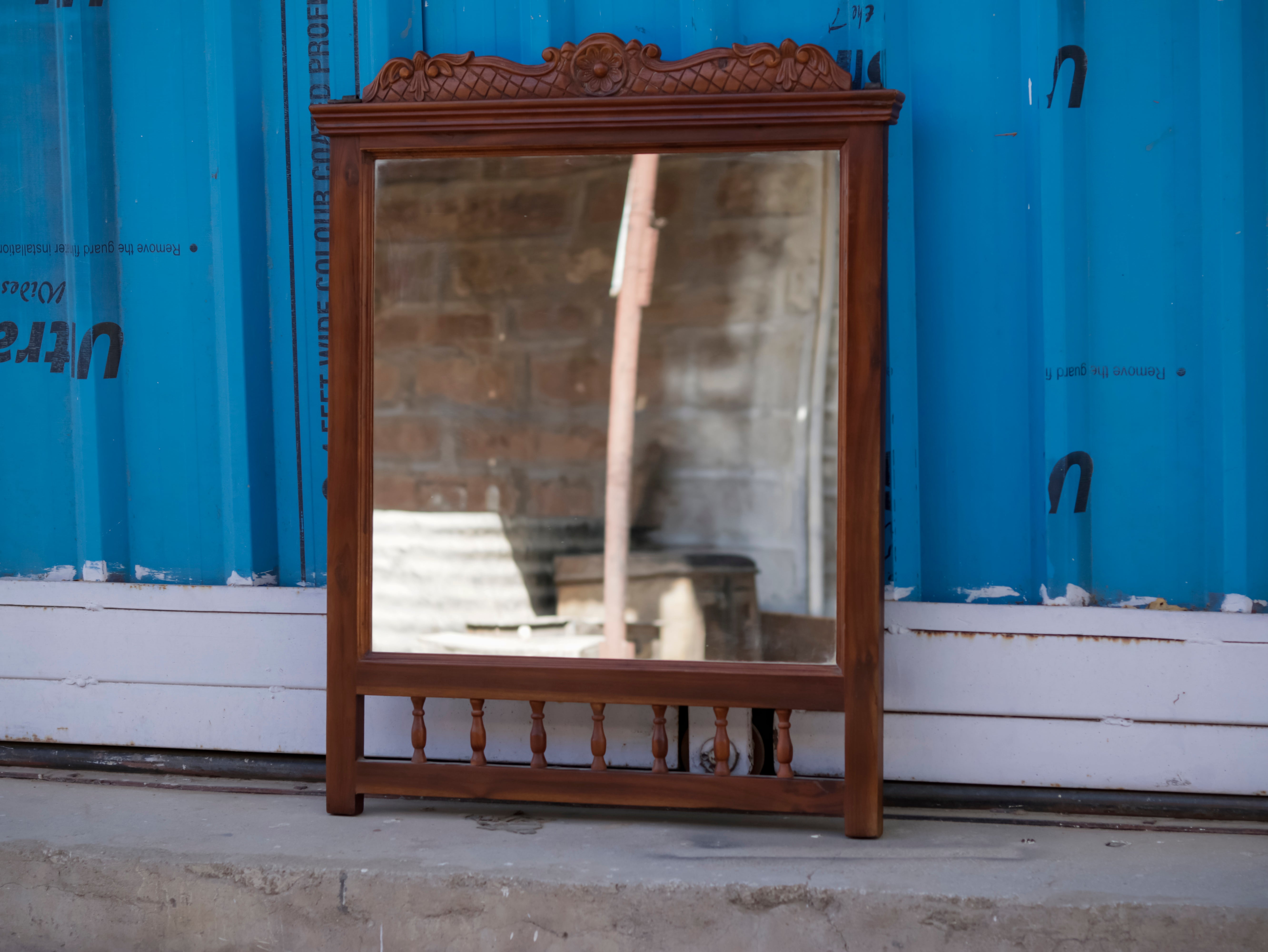 Victorian wooden Mirror Mirror
