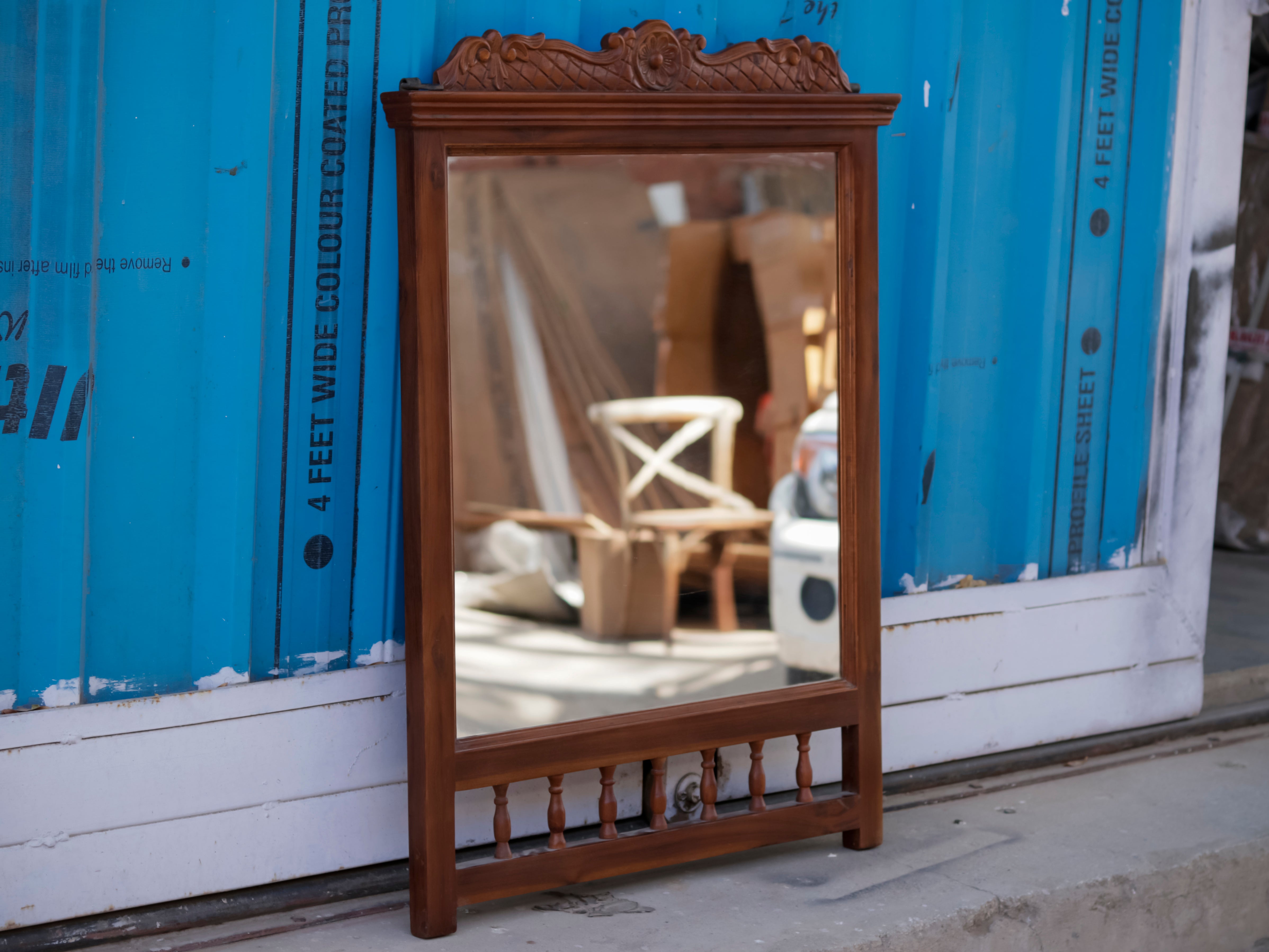 Victorian wooden Mirror Mirror