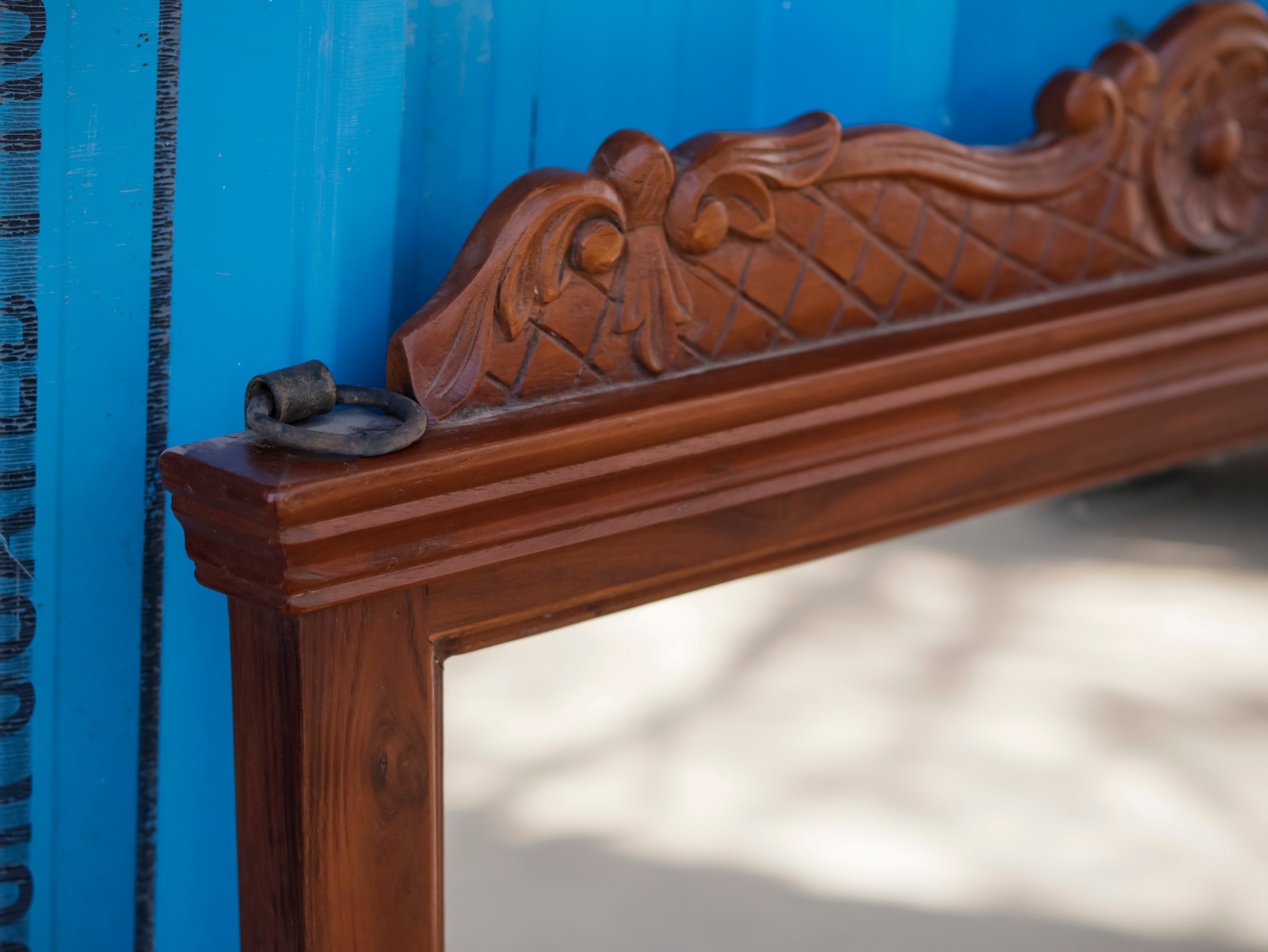 Victorian wooden Mirror Mirror