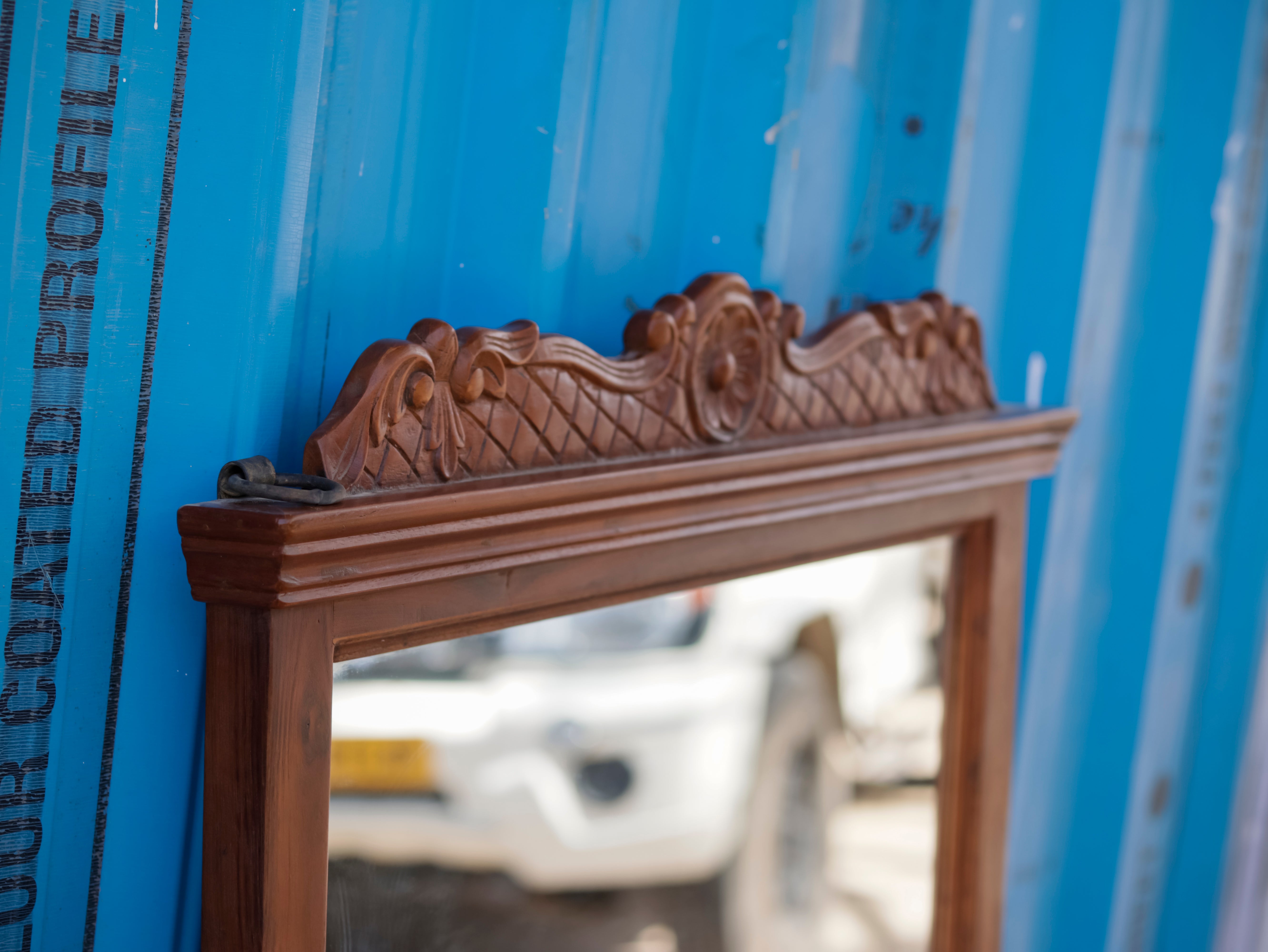 Victorian wooden Mirror Mirror