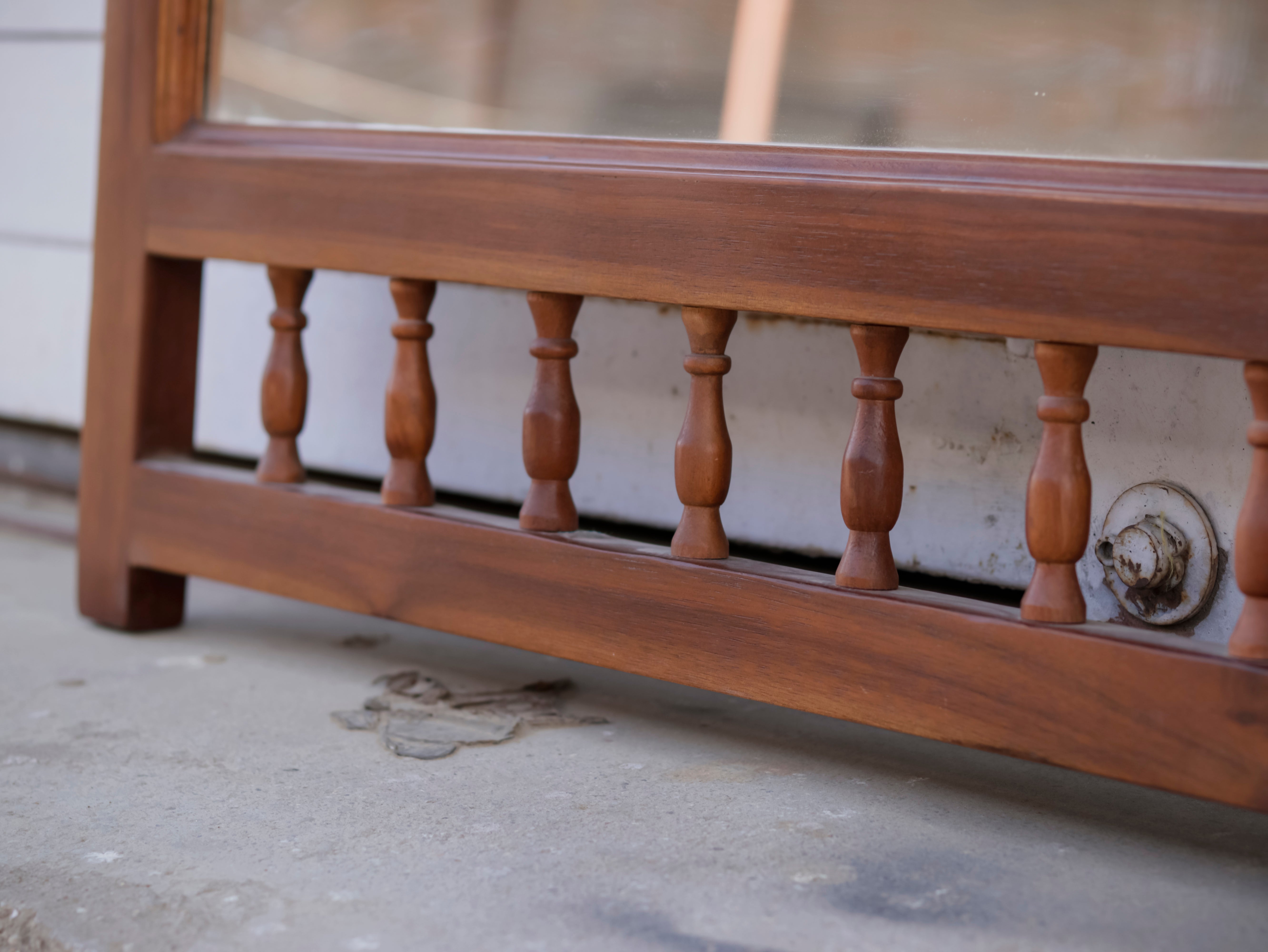 Victorian wooden Mirror Mirror