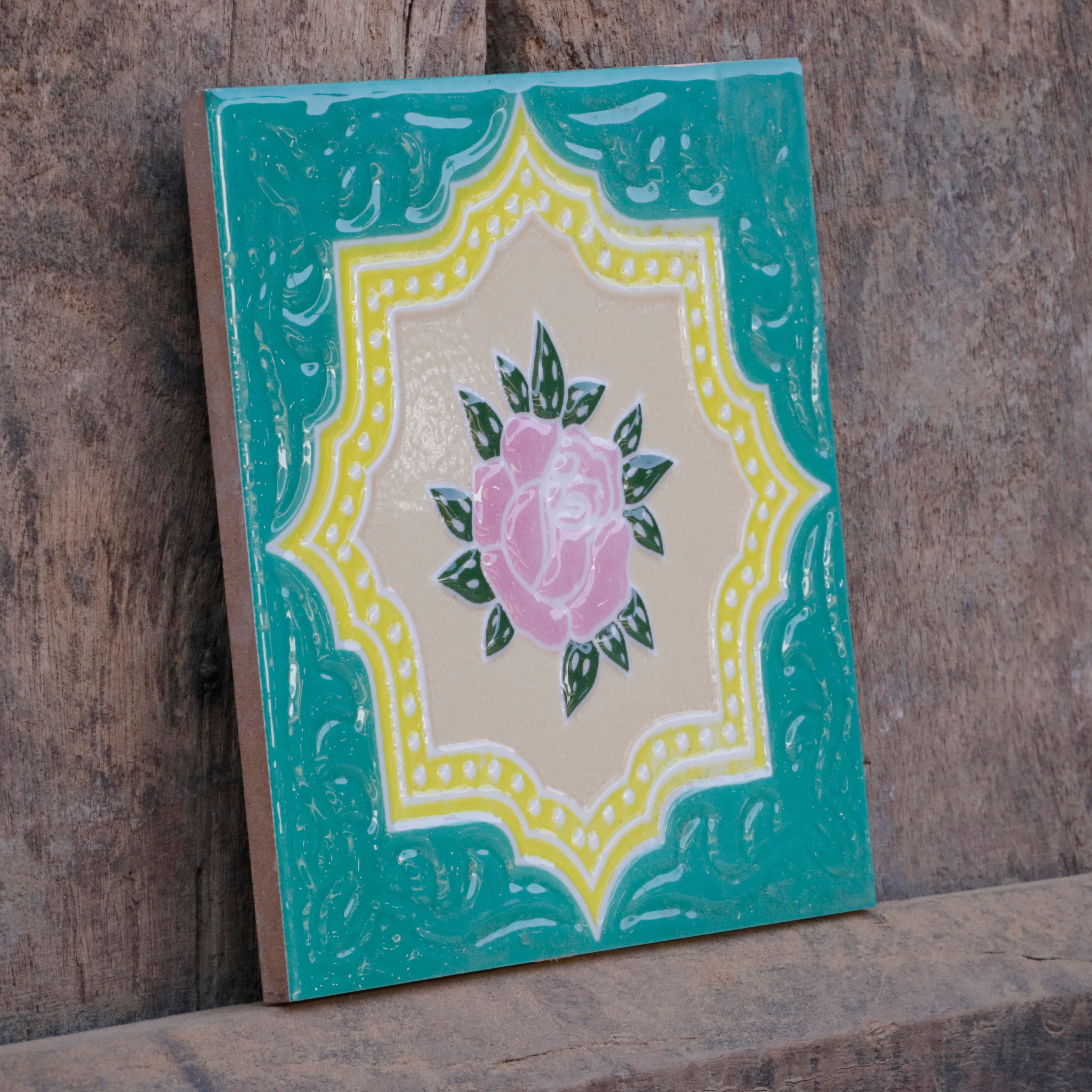 Premium Pink Rose Majestic Ceramic Tile Ceramic Tile