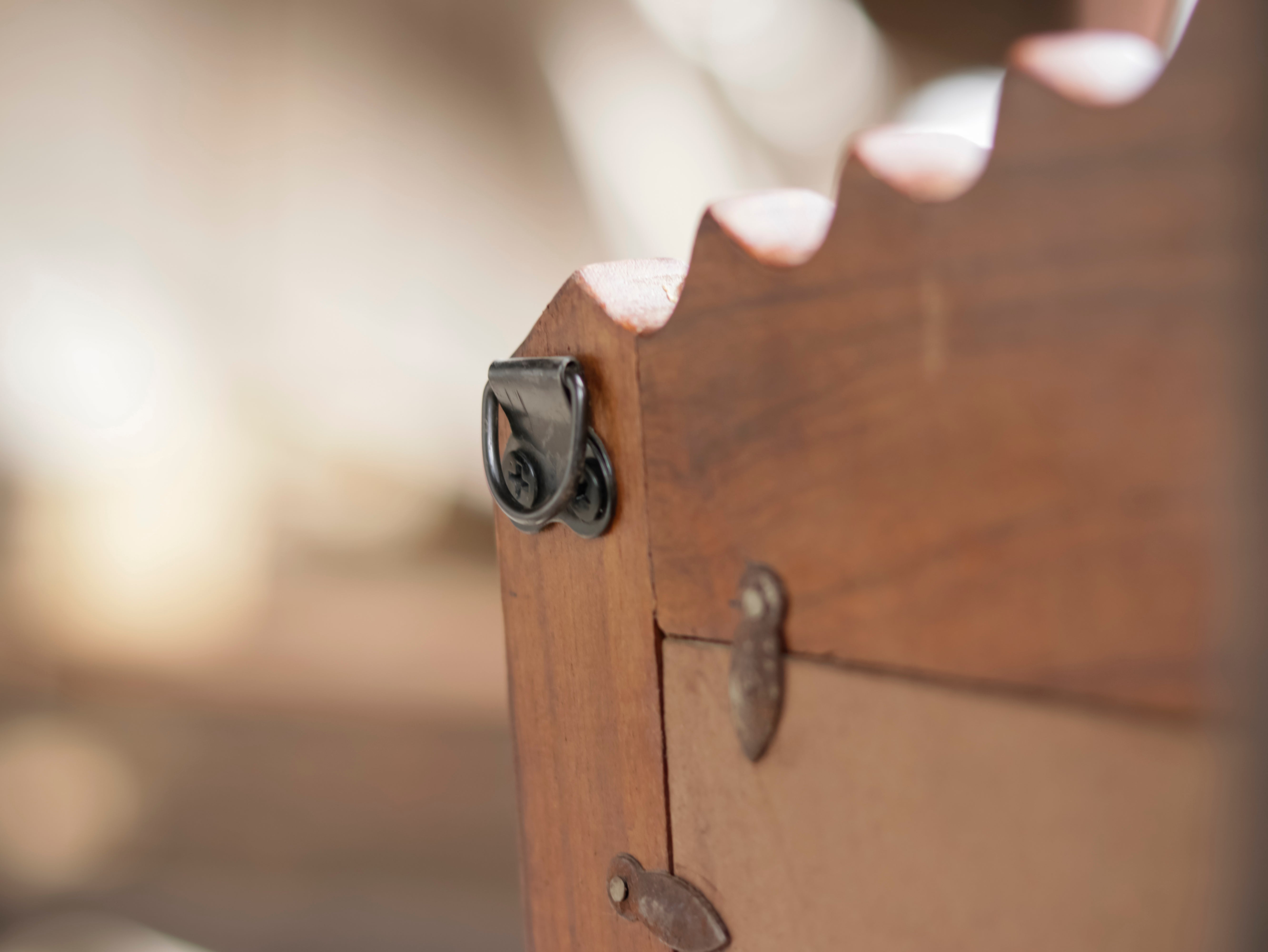 Heritage Classic Inlay Designed Wooden Handmade Wall Mirror Mirror