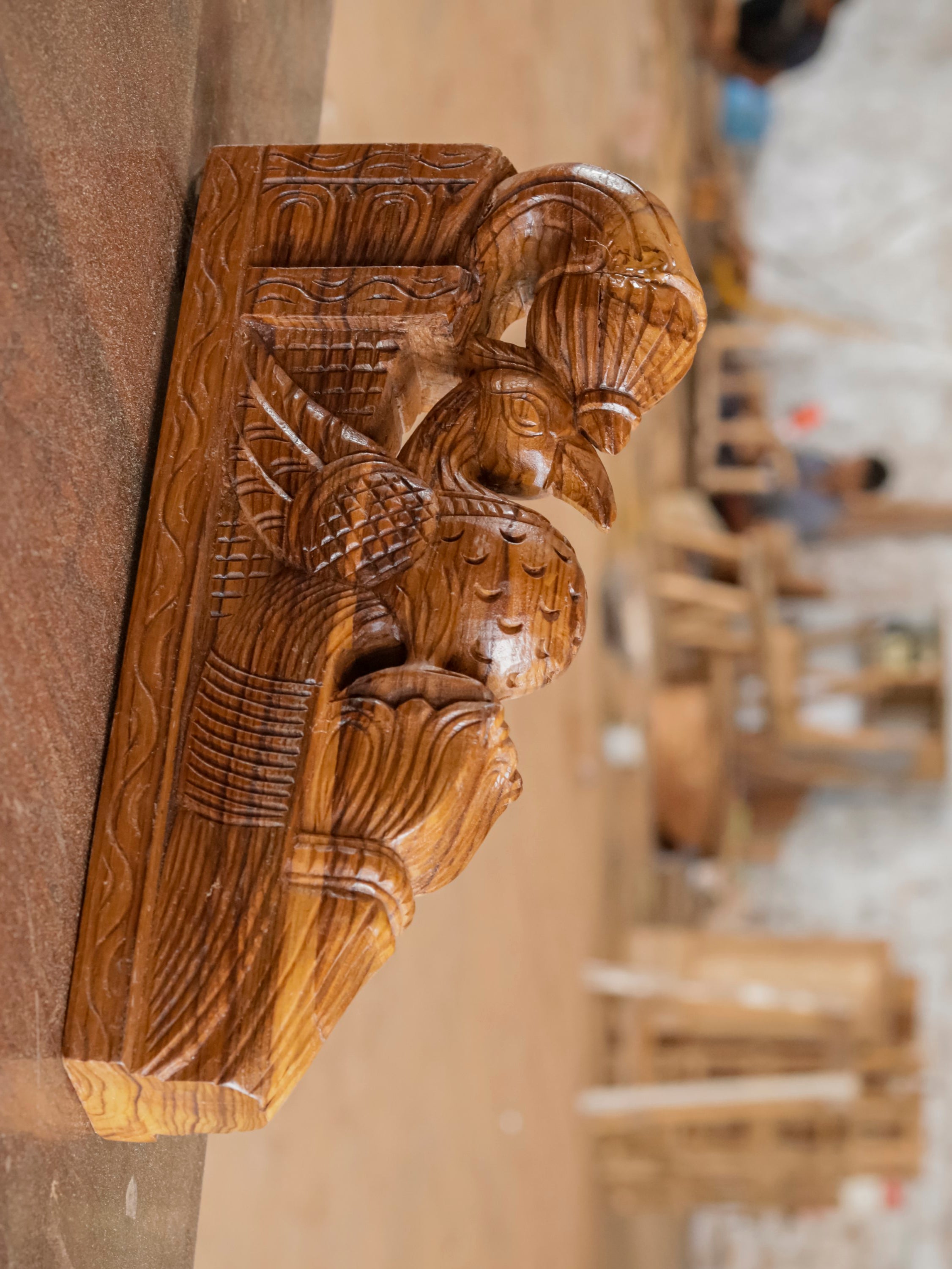 Royal Bird Solid teak Door Bracket Door Bracket