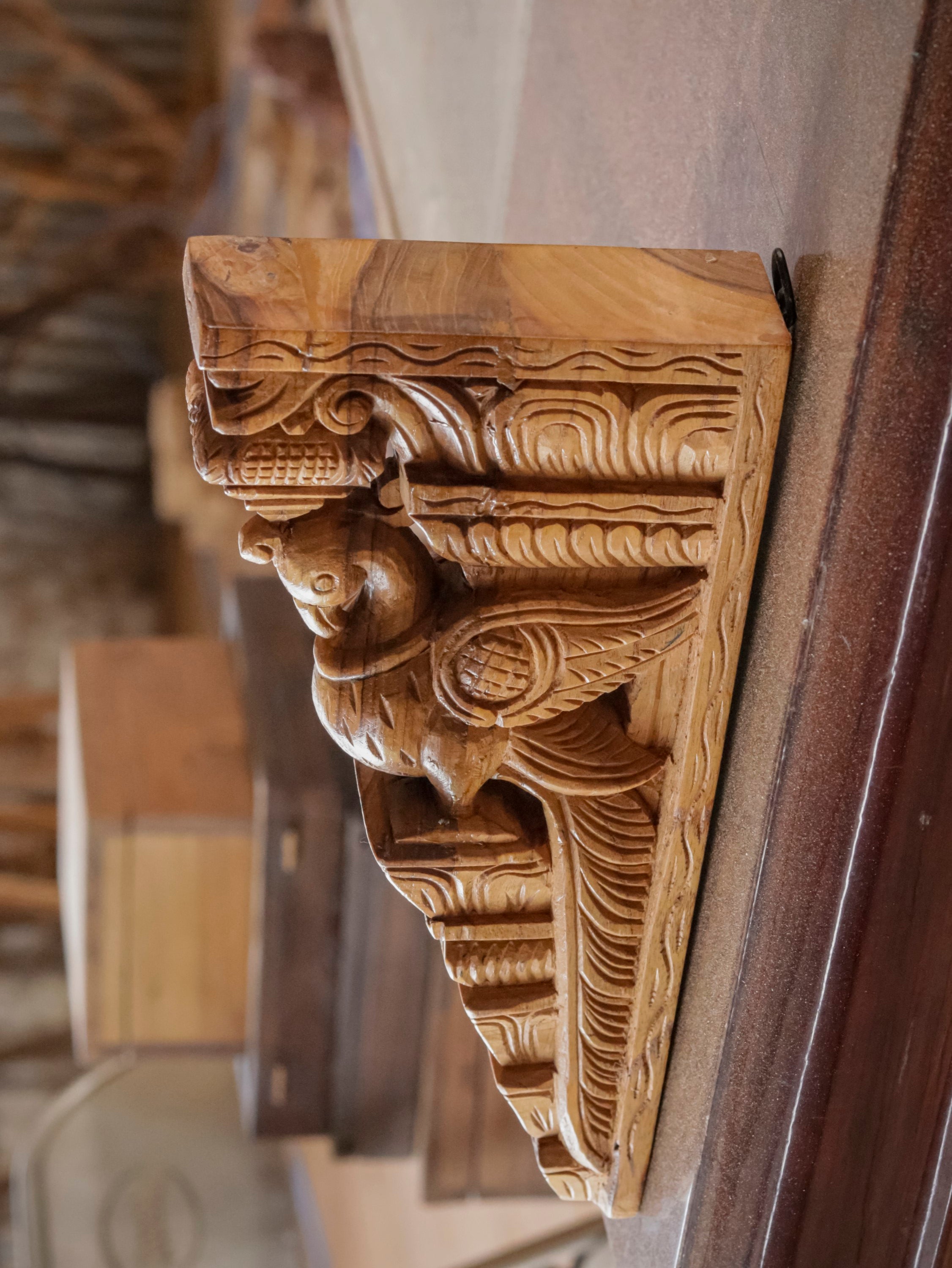 Rajshahi Southern Bird Solid teak Door Bracket Door Bracket