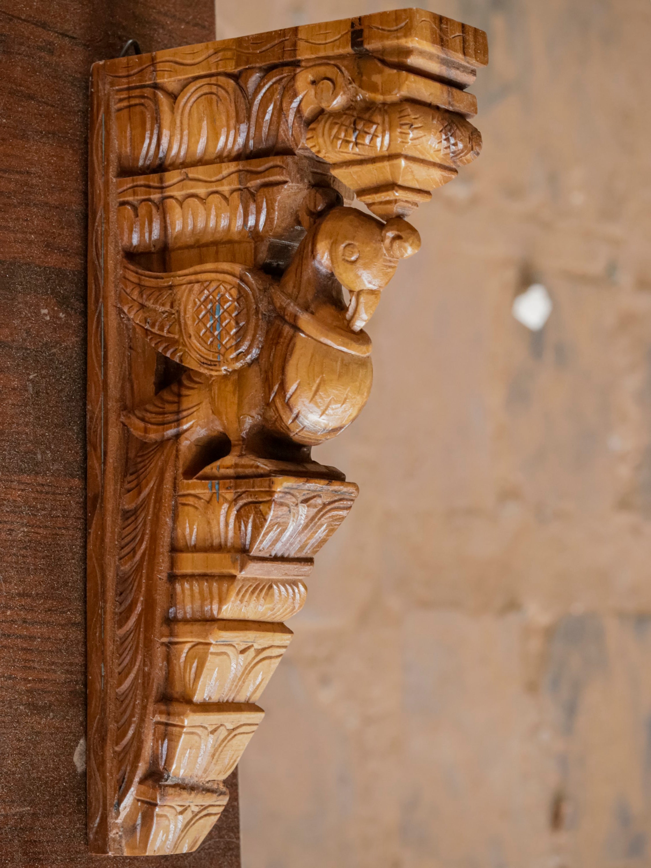 Rajshahi Southern Bird Solid teak Door Bracket Door Bracket