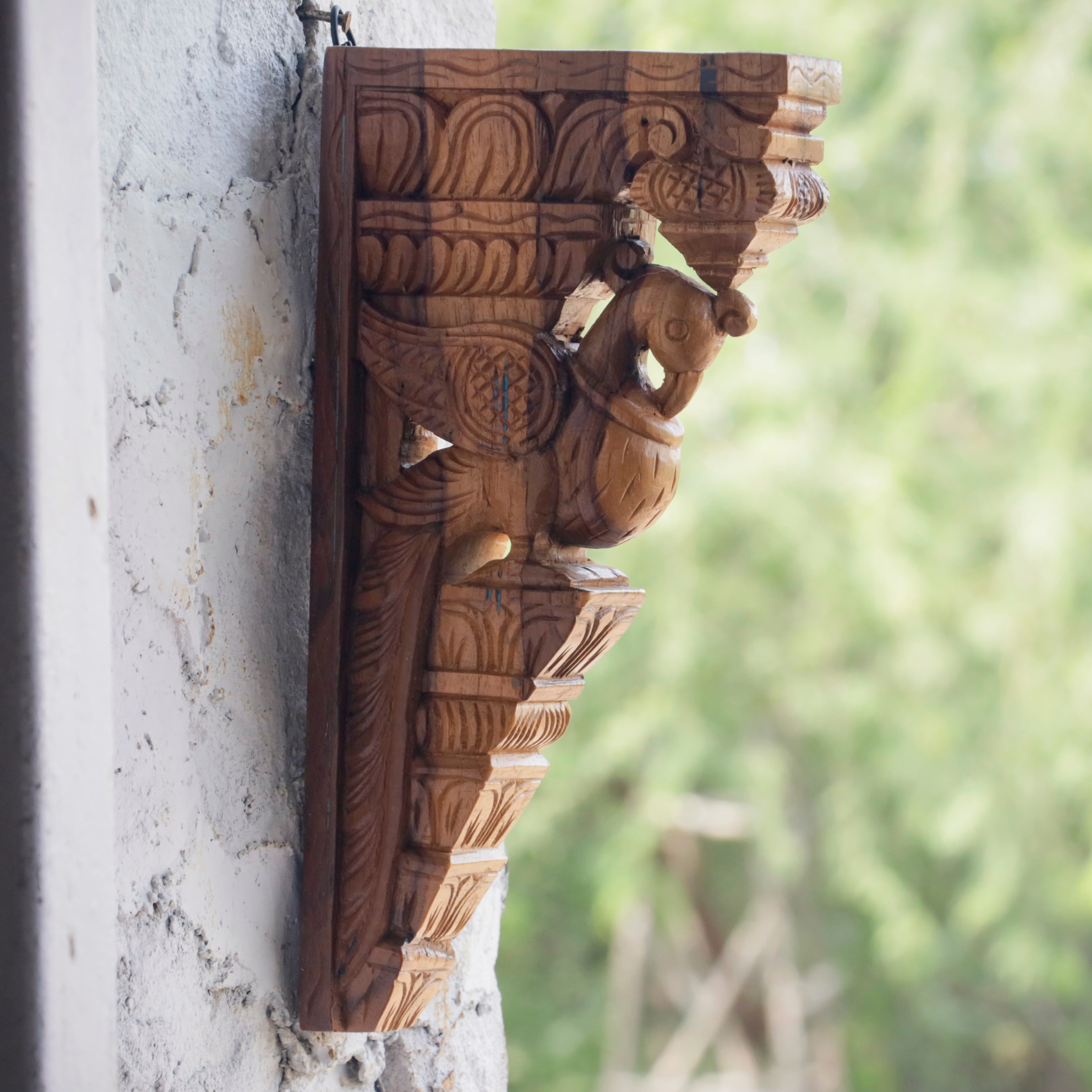 Rajshahi Southern Bird Solid teak Door Bracket Door Bracket
