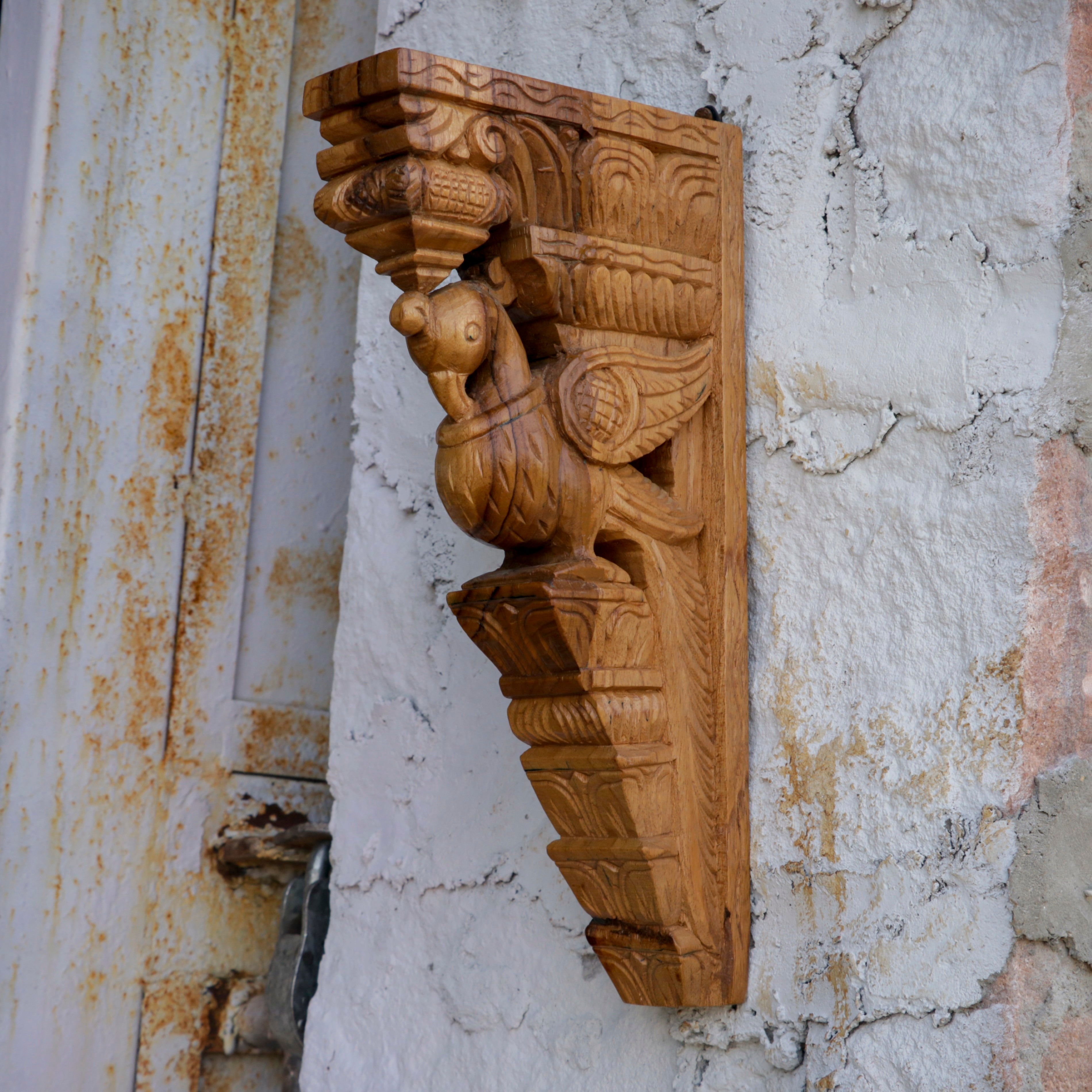 Rajshahi Southern Bird Solid teak Door Bracket Door Bracket