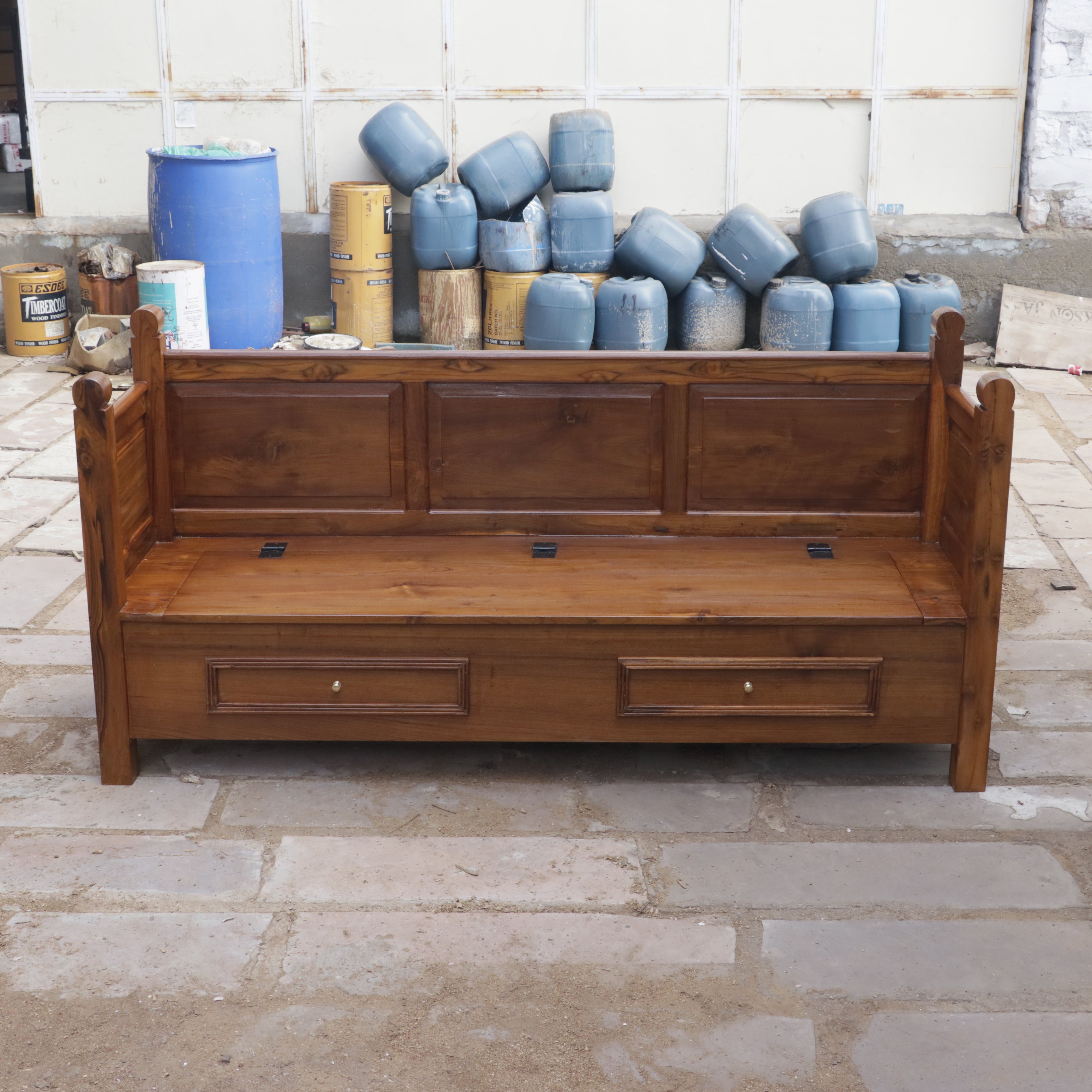 Classical jodhpuri Day Bed Teak Wood Sofa Sofa