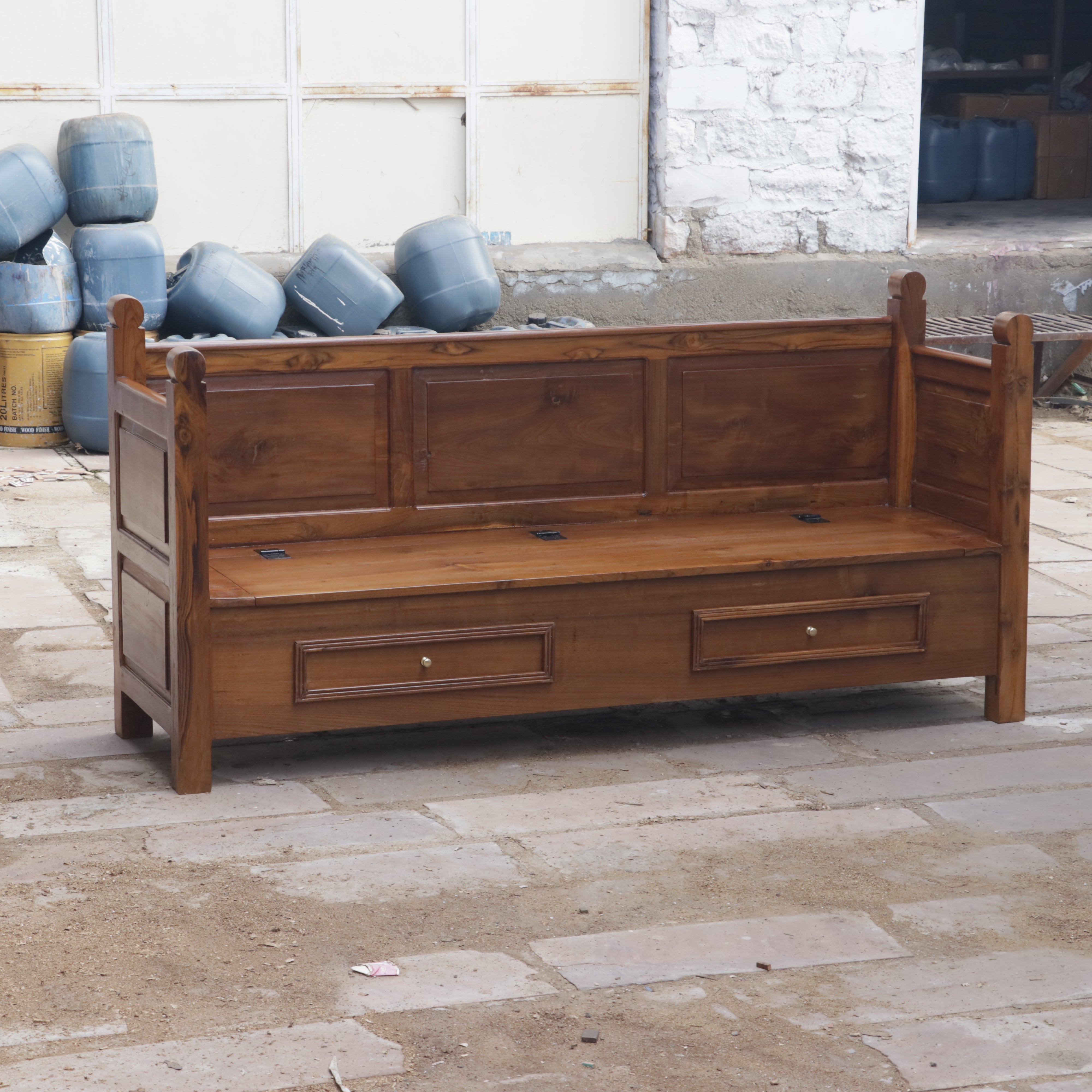Classical jodhpuri Day Bed Teak Wood Sofa Sofa