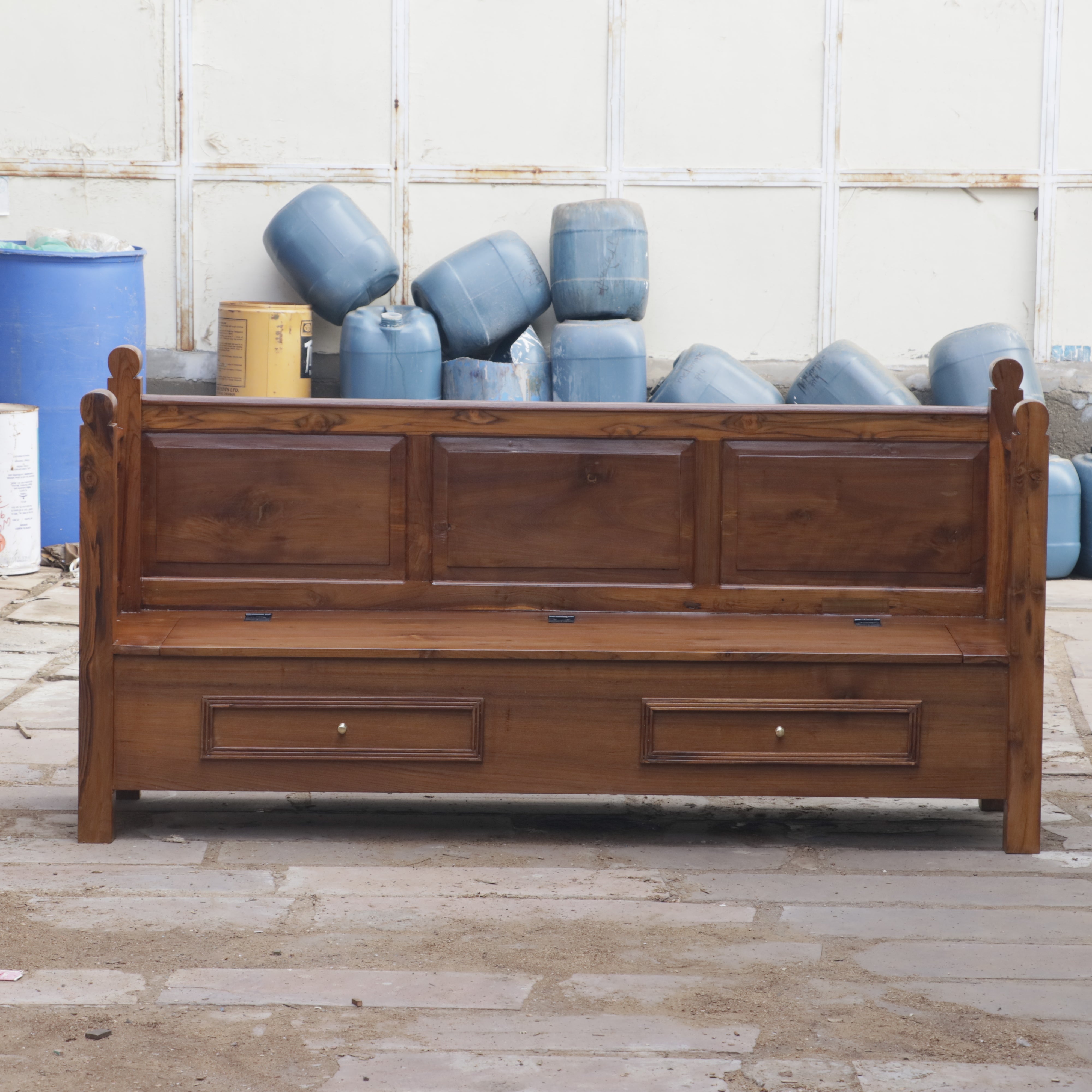 Classical jodhpuri Day Bed Teak Wood Sofa Sofa