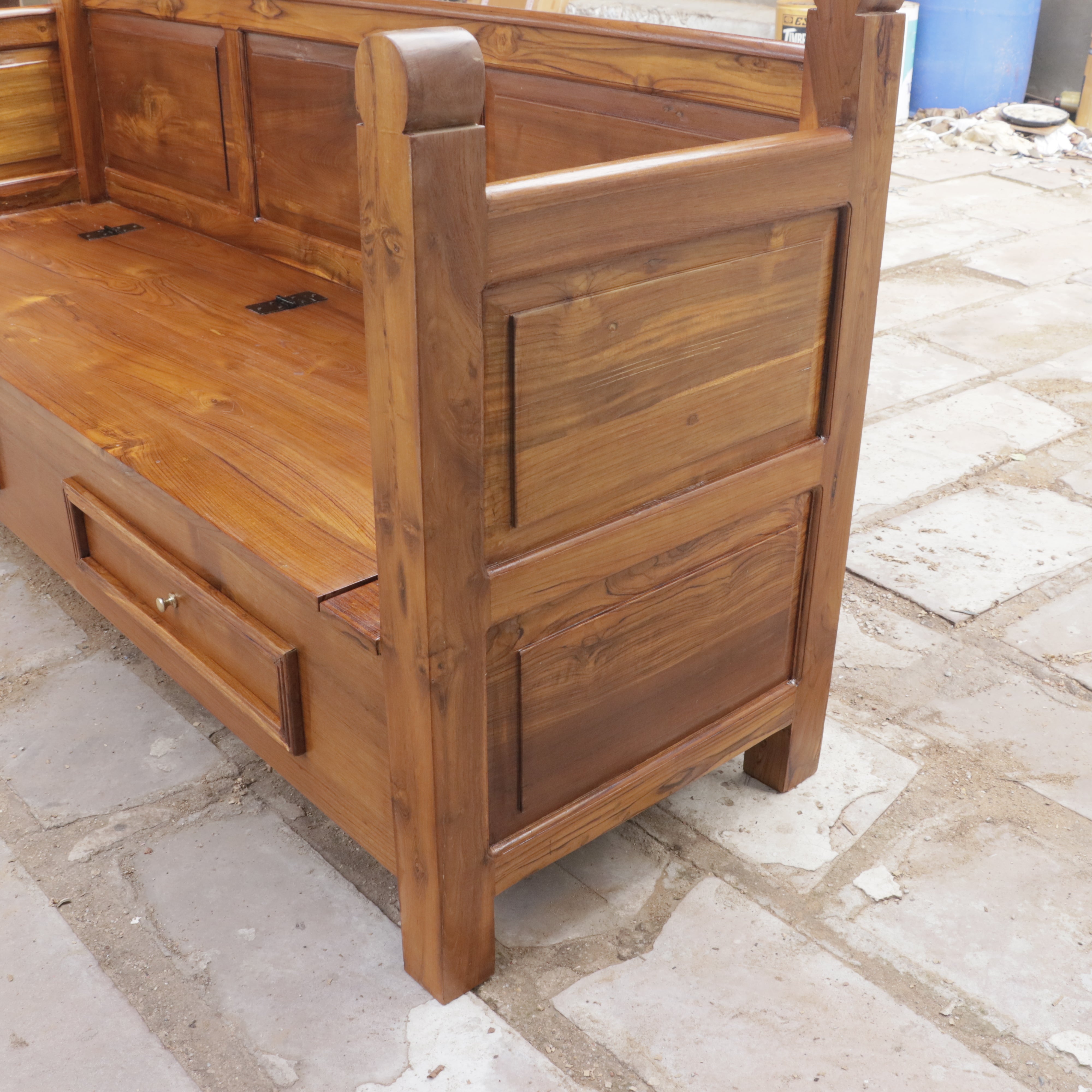 Classical jodhpuri Day Bed Teak Wood Sofa Sofa