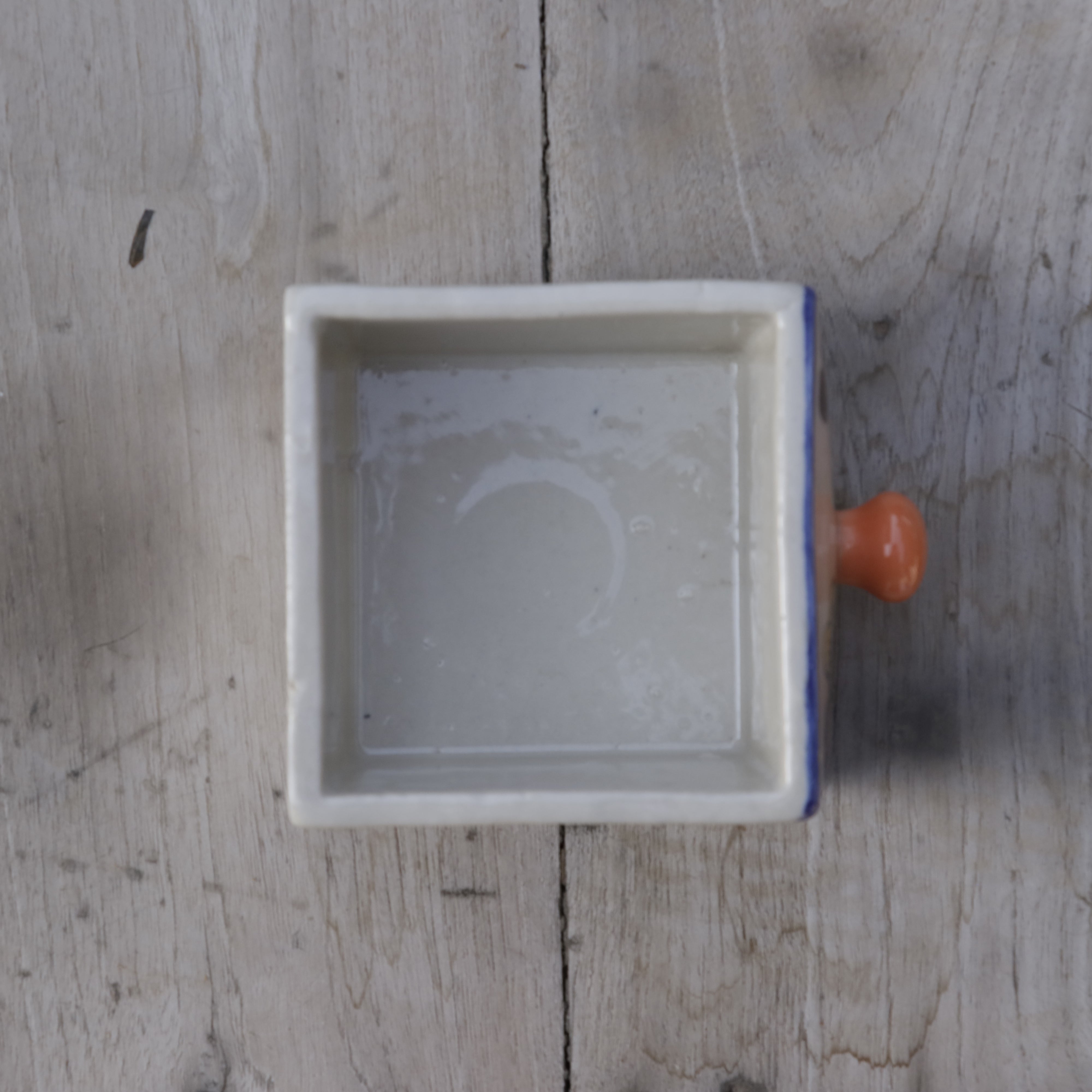 Aesthetic Rich Flowered Designed Multispace Ceramic Drawer Ceramic Drawers