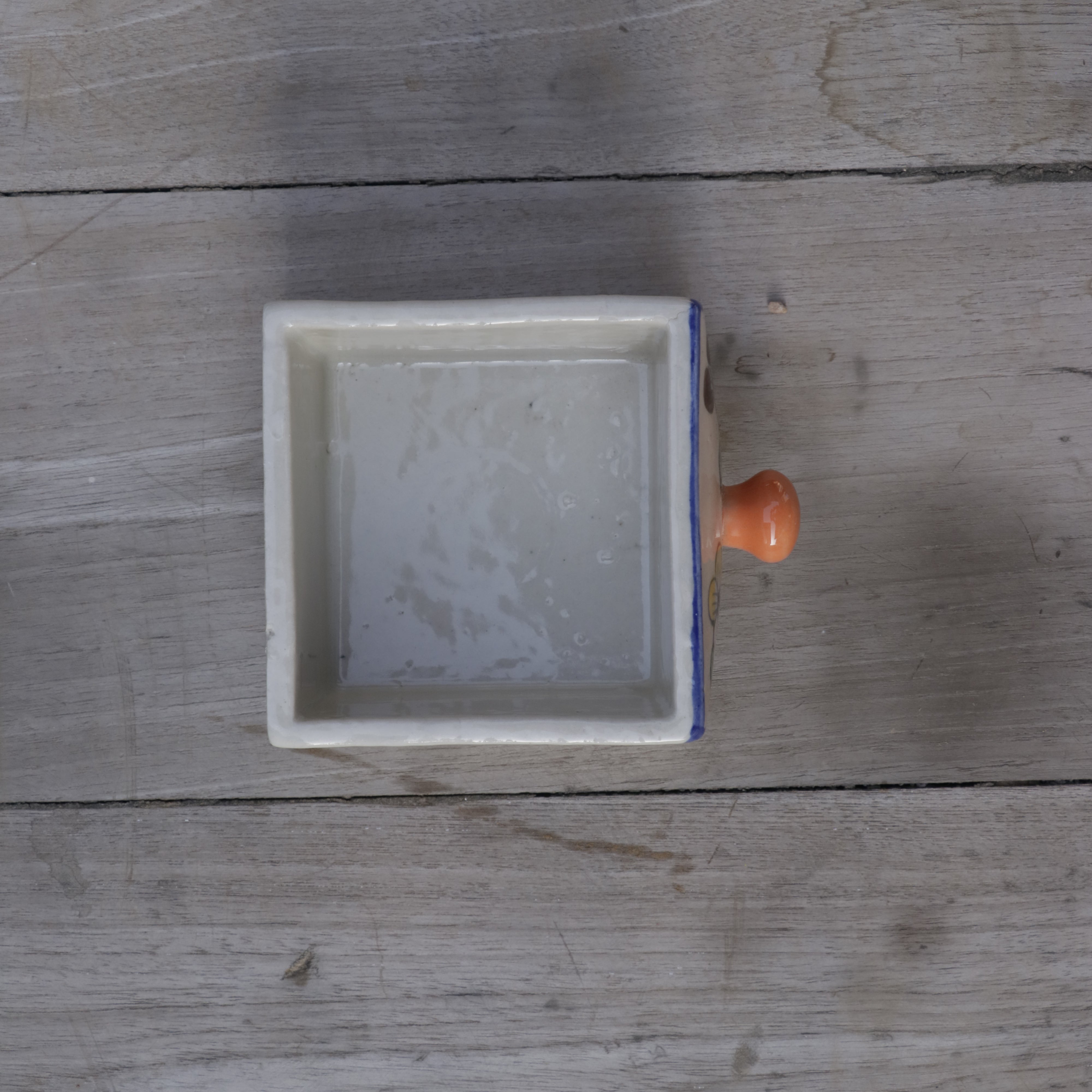 Aesthetic Rich Flowered Designed Multispace Ceramic Drawer Ceramic Drawers