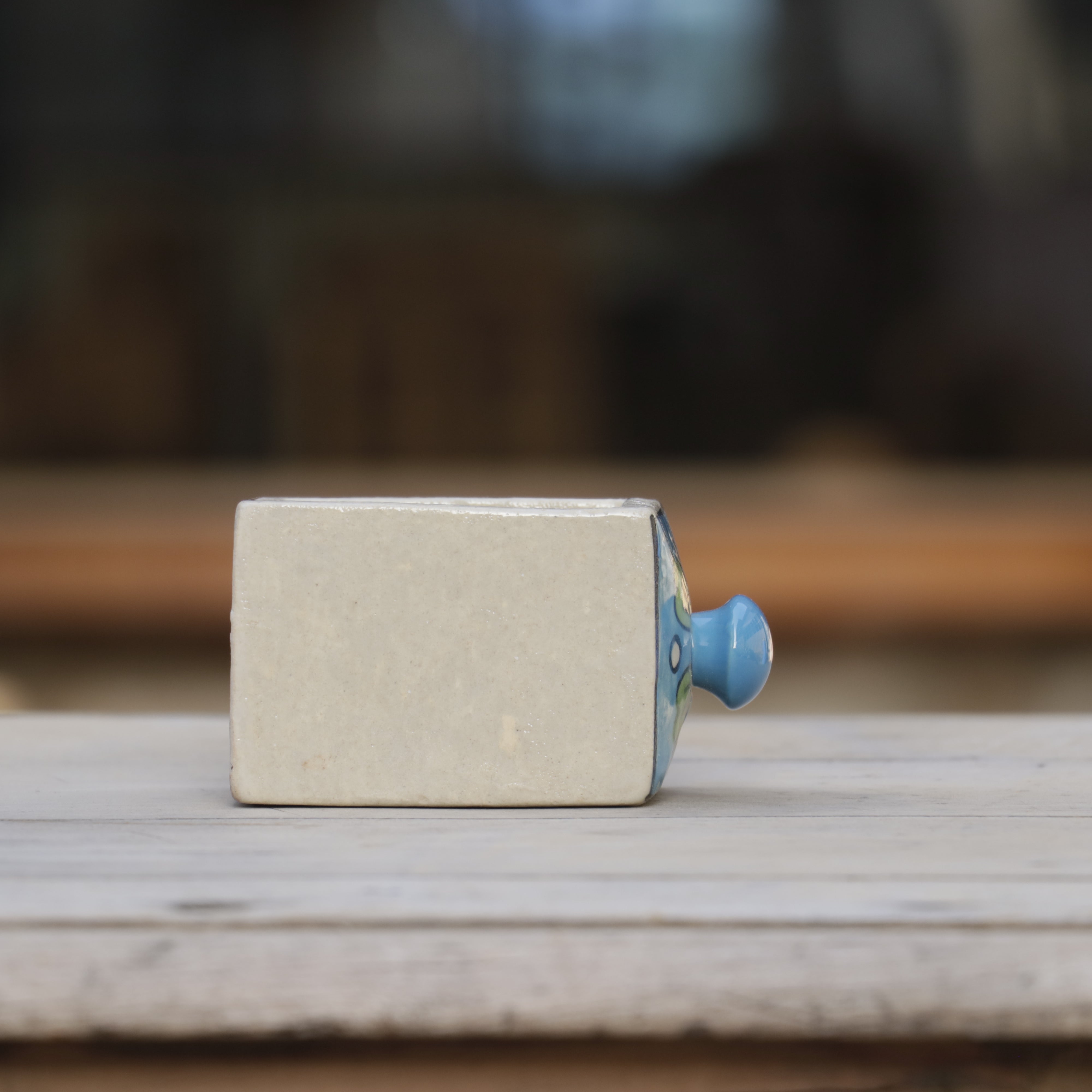 Vintage Classic Flower Designed Ceramic Multispace Drawer Ceramic Drawers