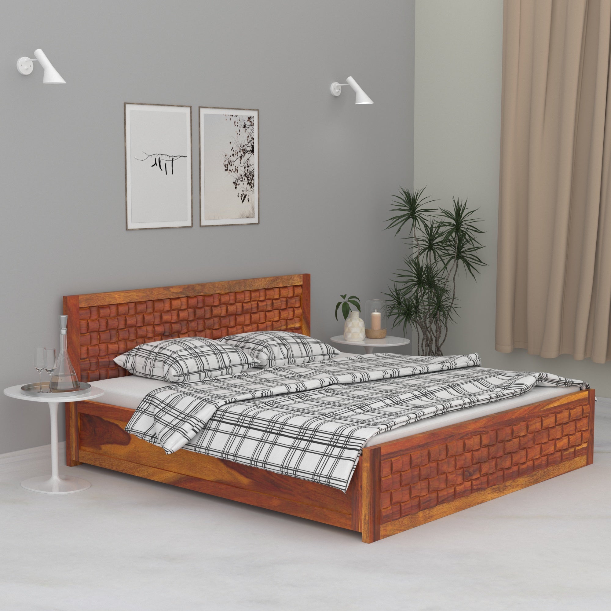 Wooden Regal designed Bed Bed