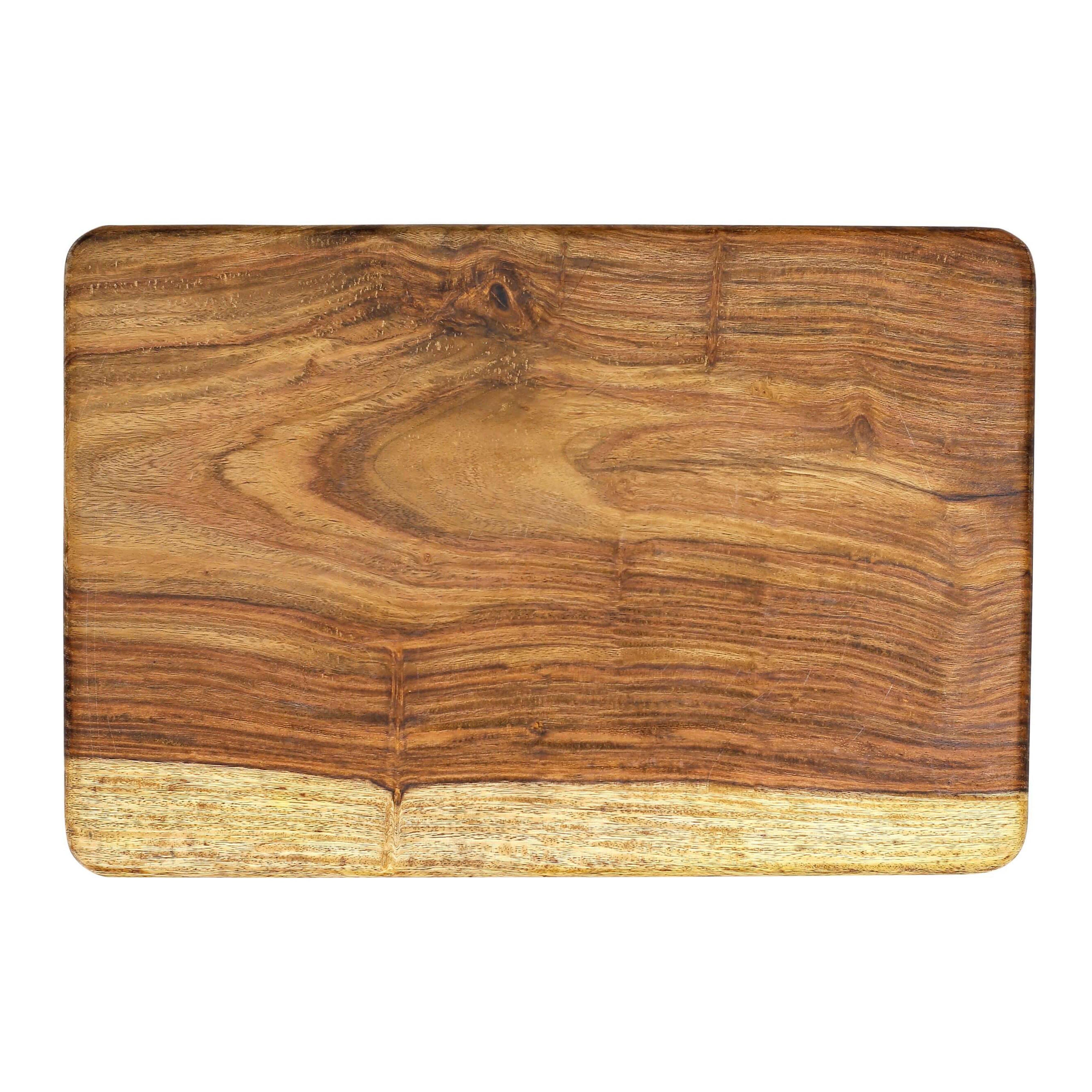 (Single wood) Rounded Edge Chopping Board Cutting Board