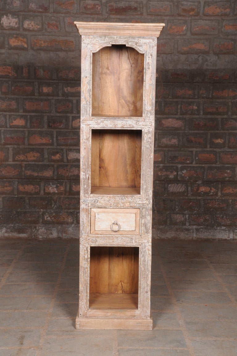Heritage Eternal Height Decent Handmade Reclaimed Wooden Book Case for Home Book Rack