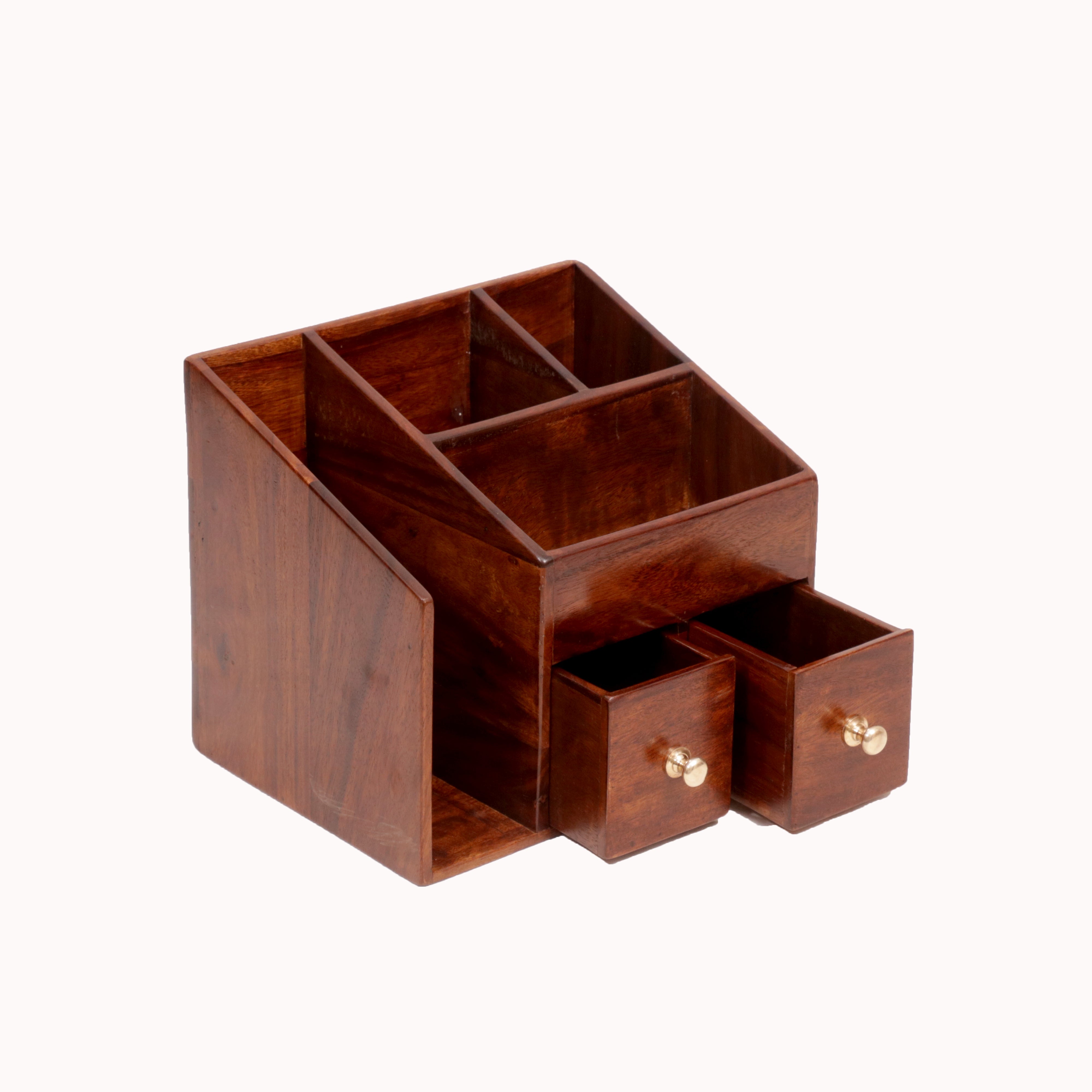 Quaint Desk Organizer (Dark Tone) Desk Organizer