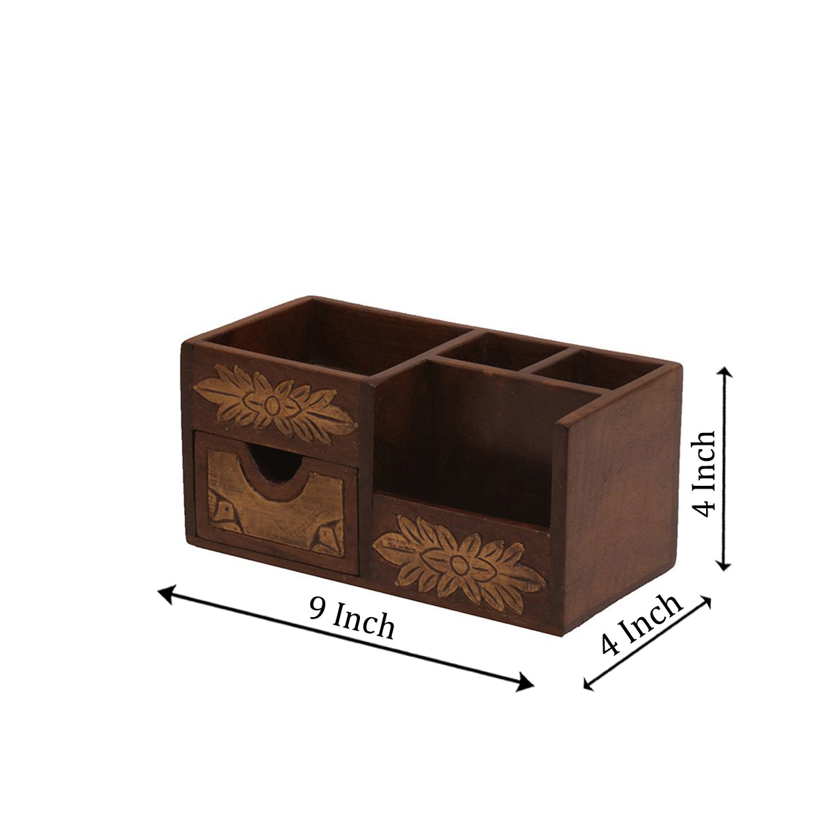 Solid Organizer (Dark) Desk Organizer