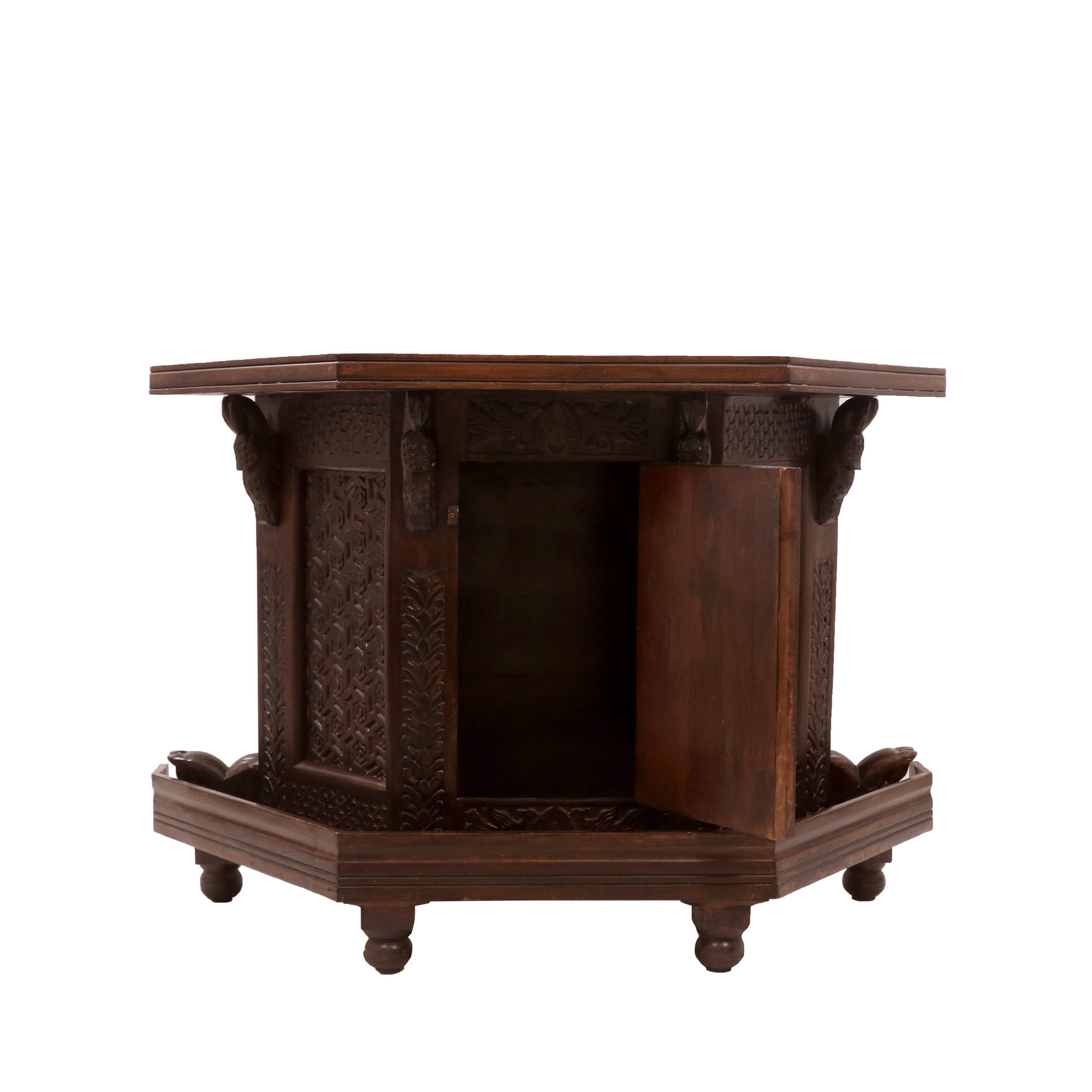 Triangle Carved TV Unit Tv stand