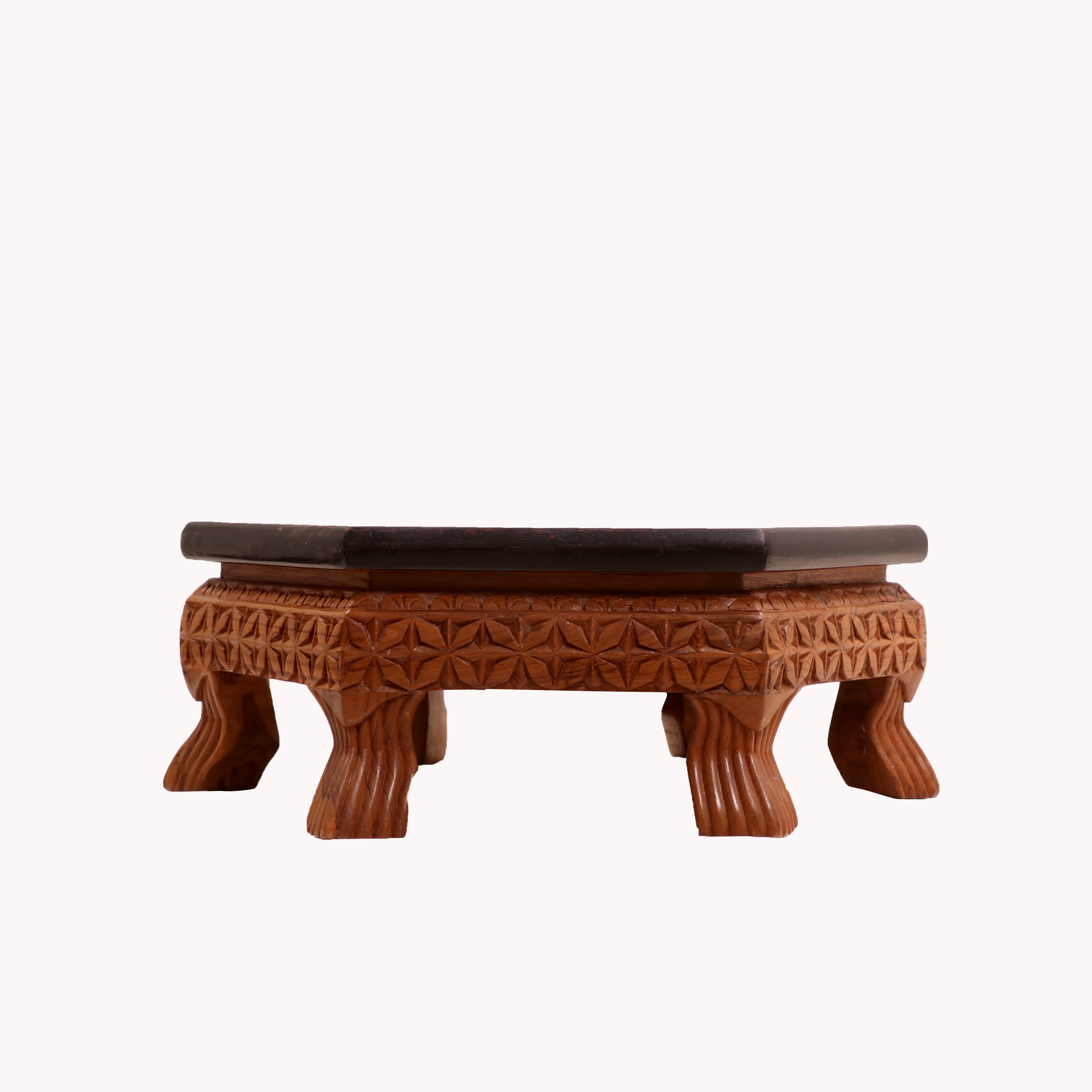 Star Clover Wooden Bajot Bajot