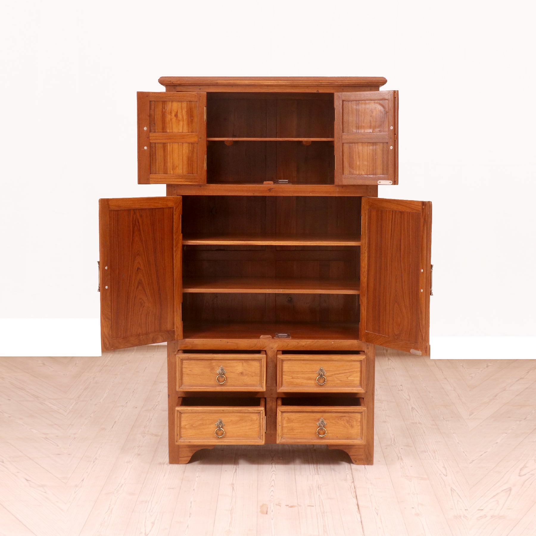 4 door and 4-drawer Cabinet Wardrobe