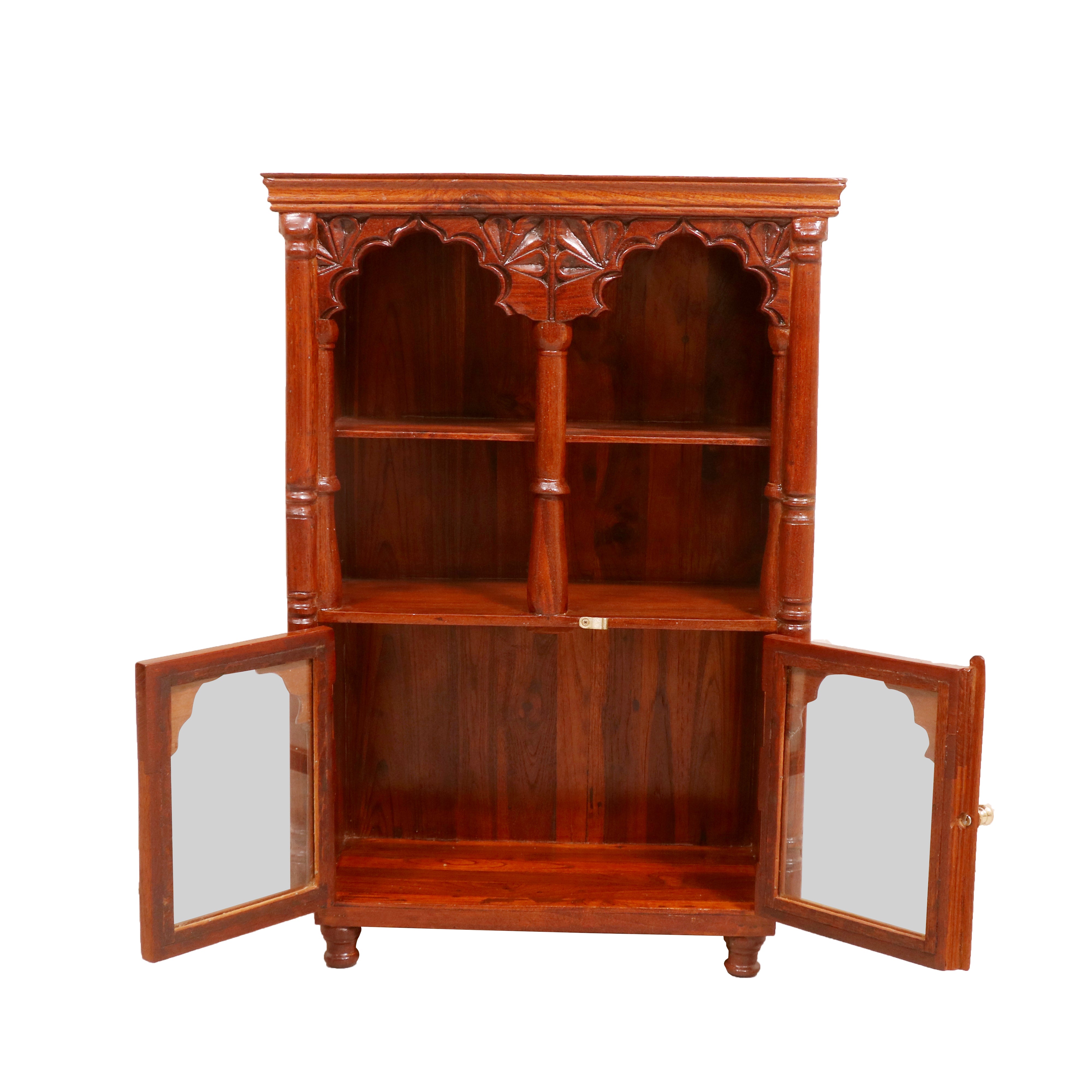 Classic 2 Glass Door Cabinet Wall Cabinet