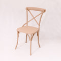 Off White Orange Black Metal Exotic Hue Chair Dining Chair