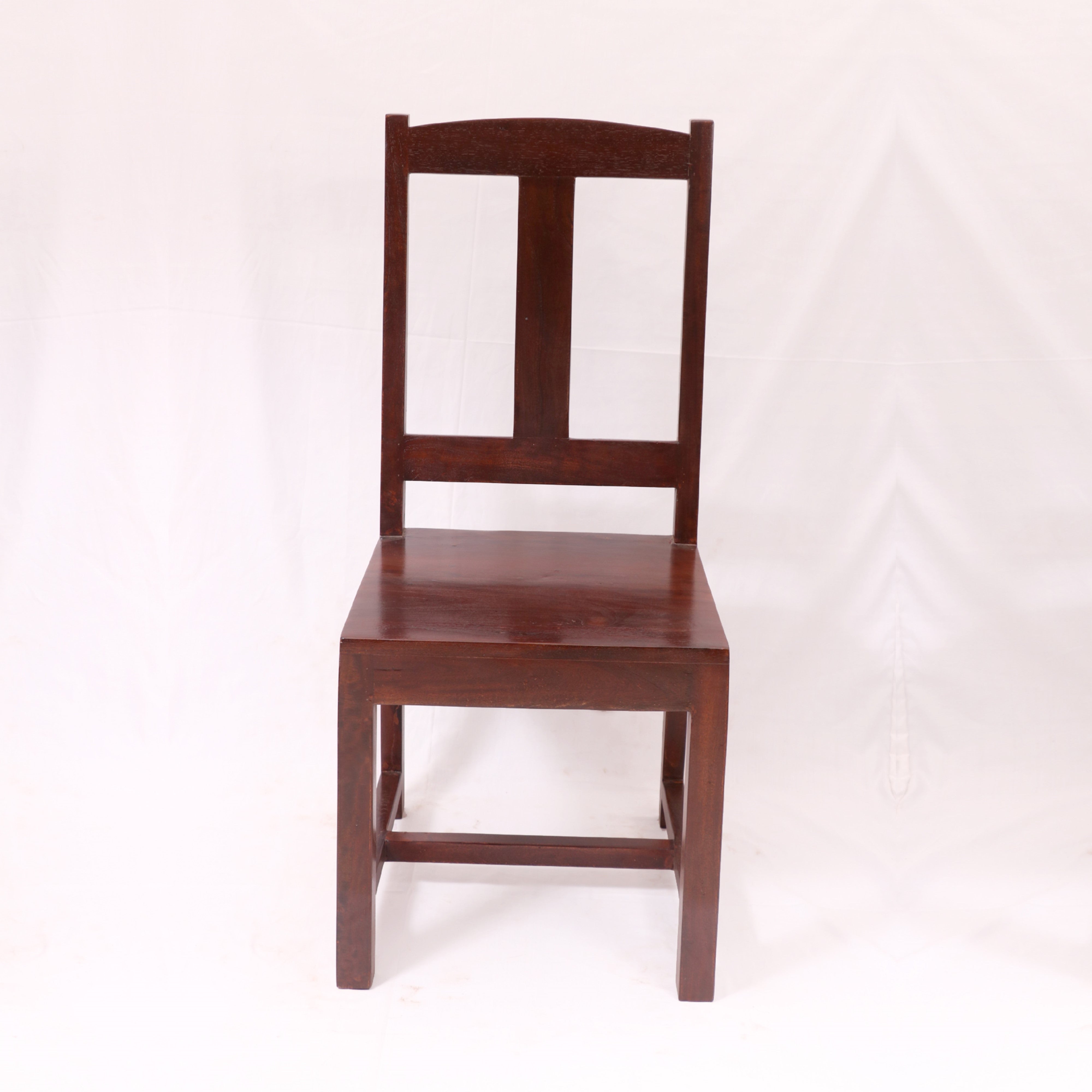 (Set of 2) Natural Tone Simple Country Wood Chair Dining Chair