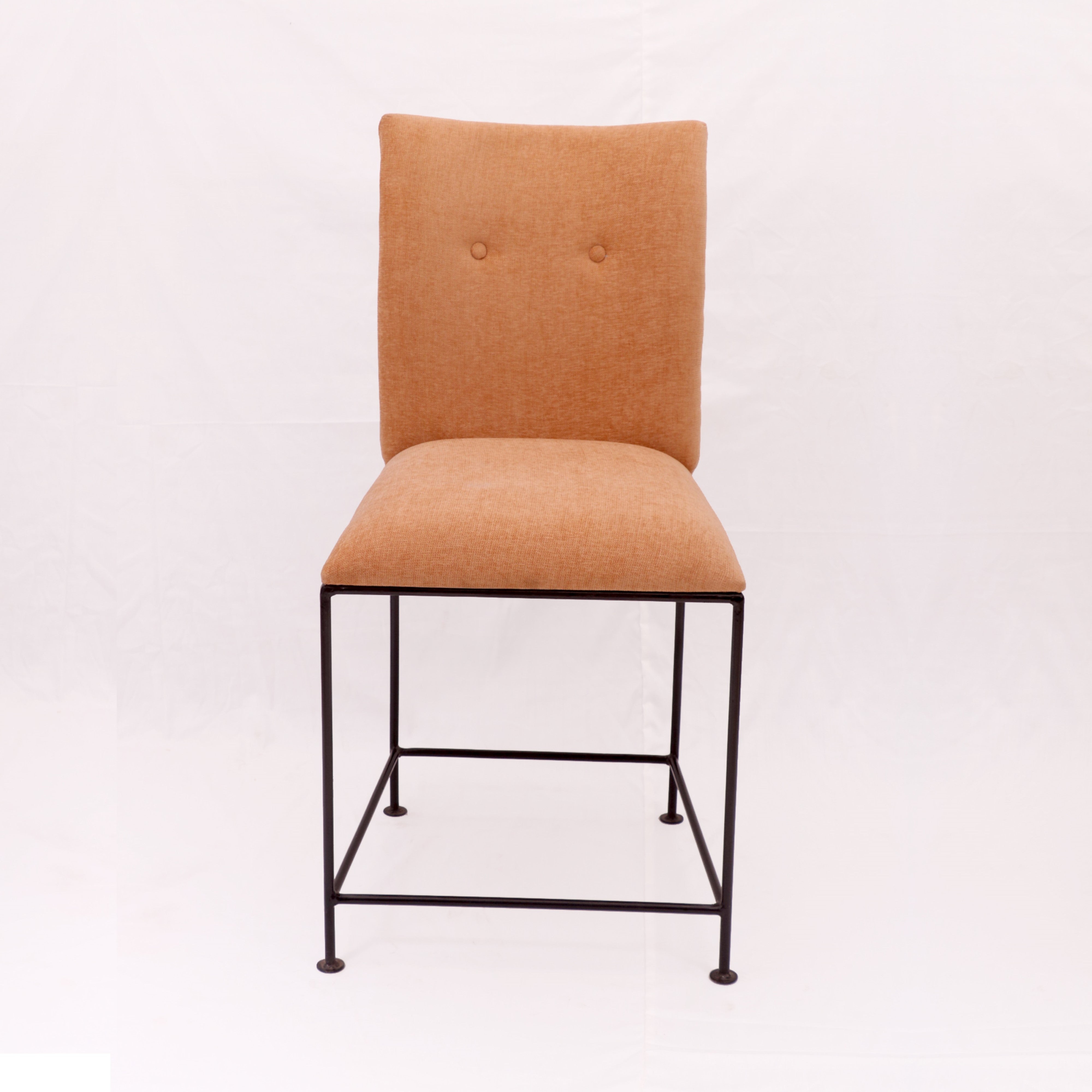 (Set of 2) Inclined Upholstered Neutral Chair Dining Chair