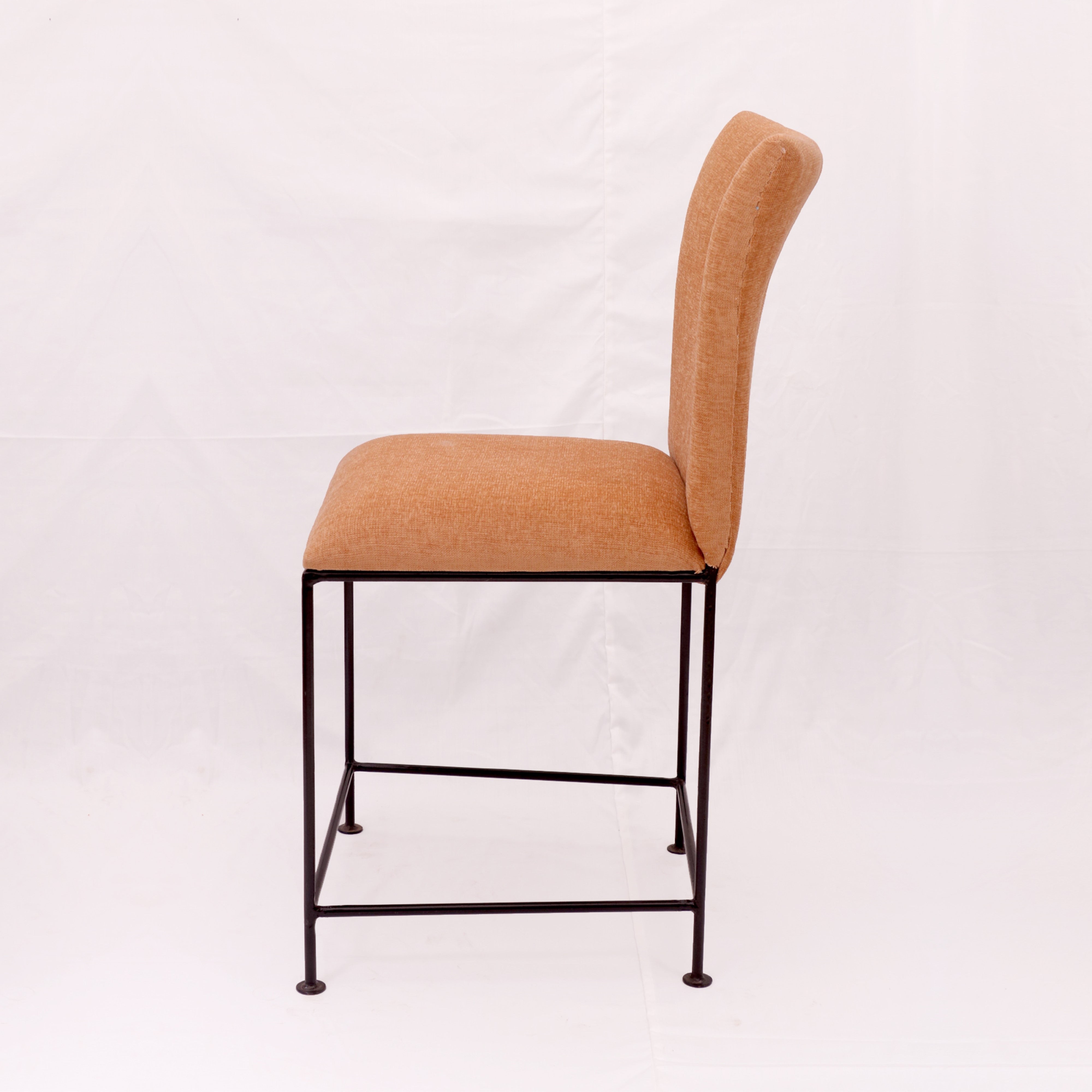 (Set of 2) Inclined Upholstered Neutral Chair Dining Chair