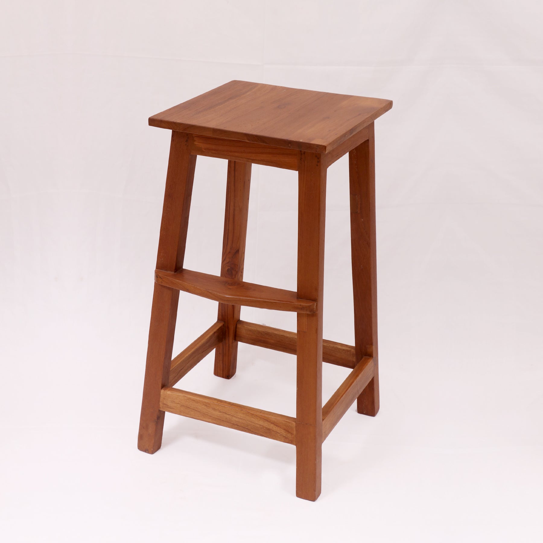 Teak Foot Rest Stool Stool