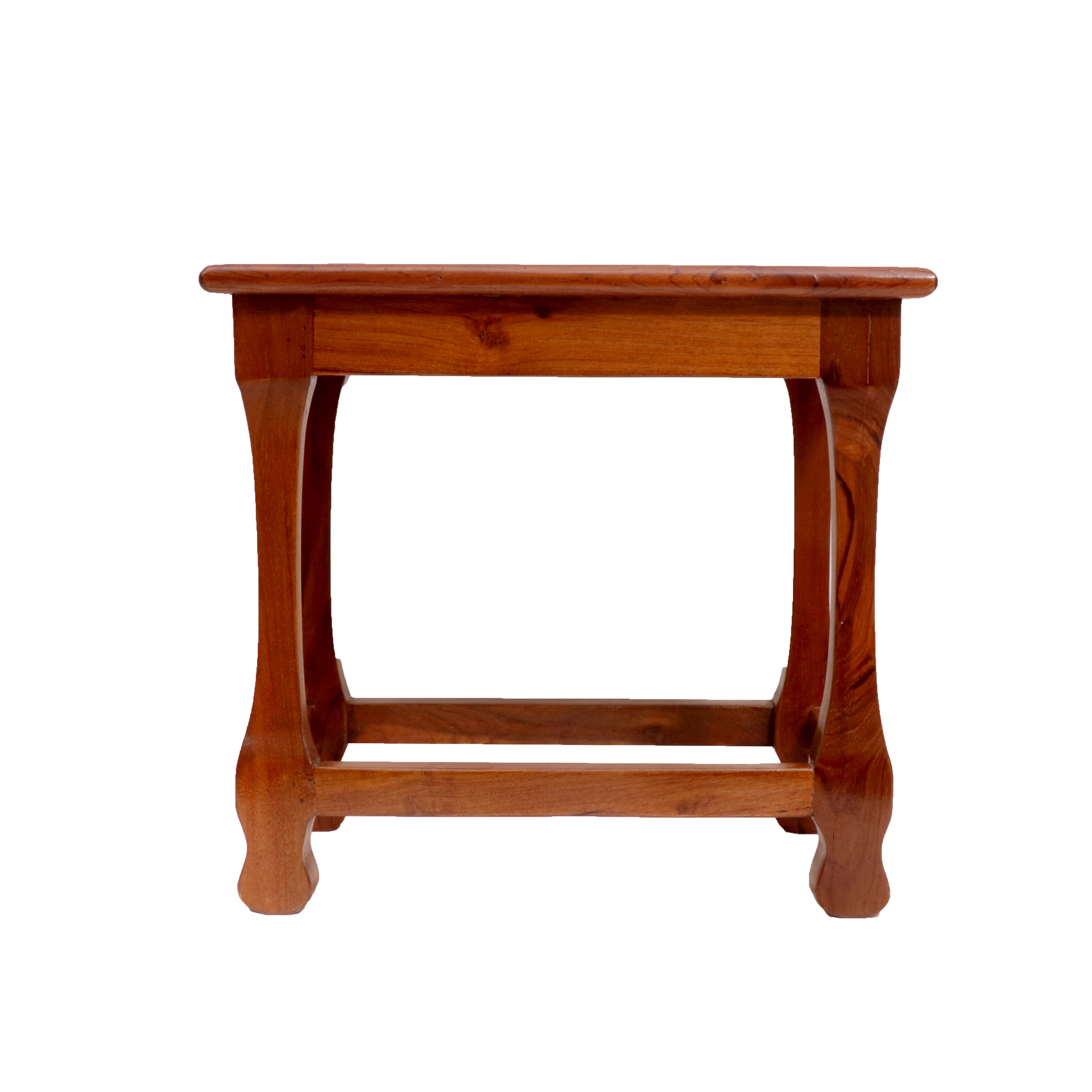 Long Teak Wood Stool Stool
