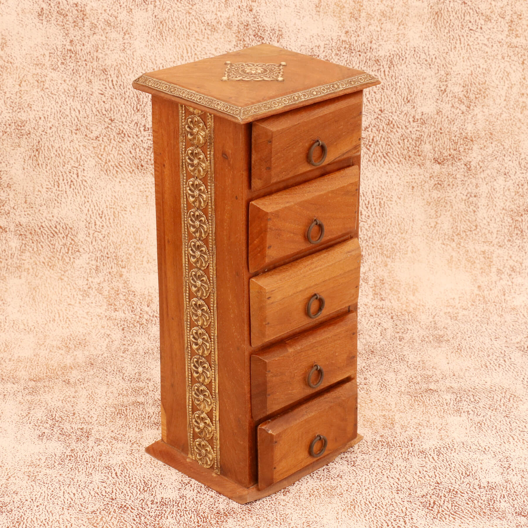 Slim Drawer Tower (Light Tone) Desk Organizer