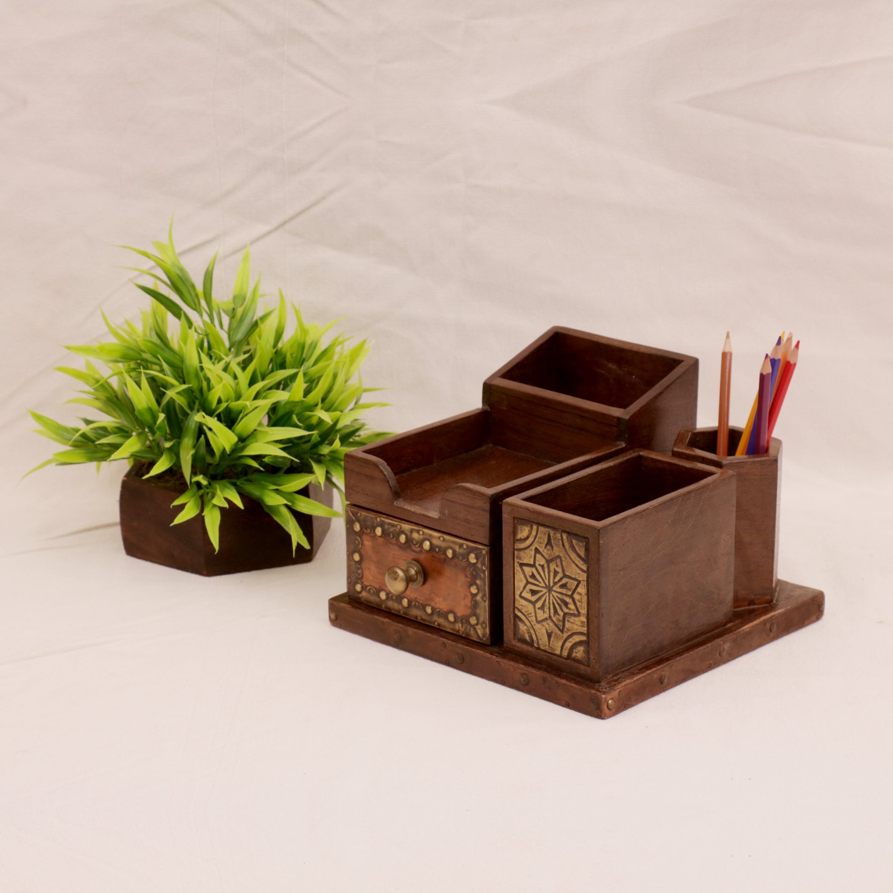 Uber Cute Office Organizer (Dark) Desk Organizer