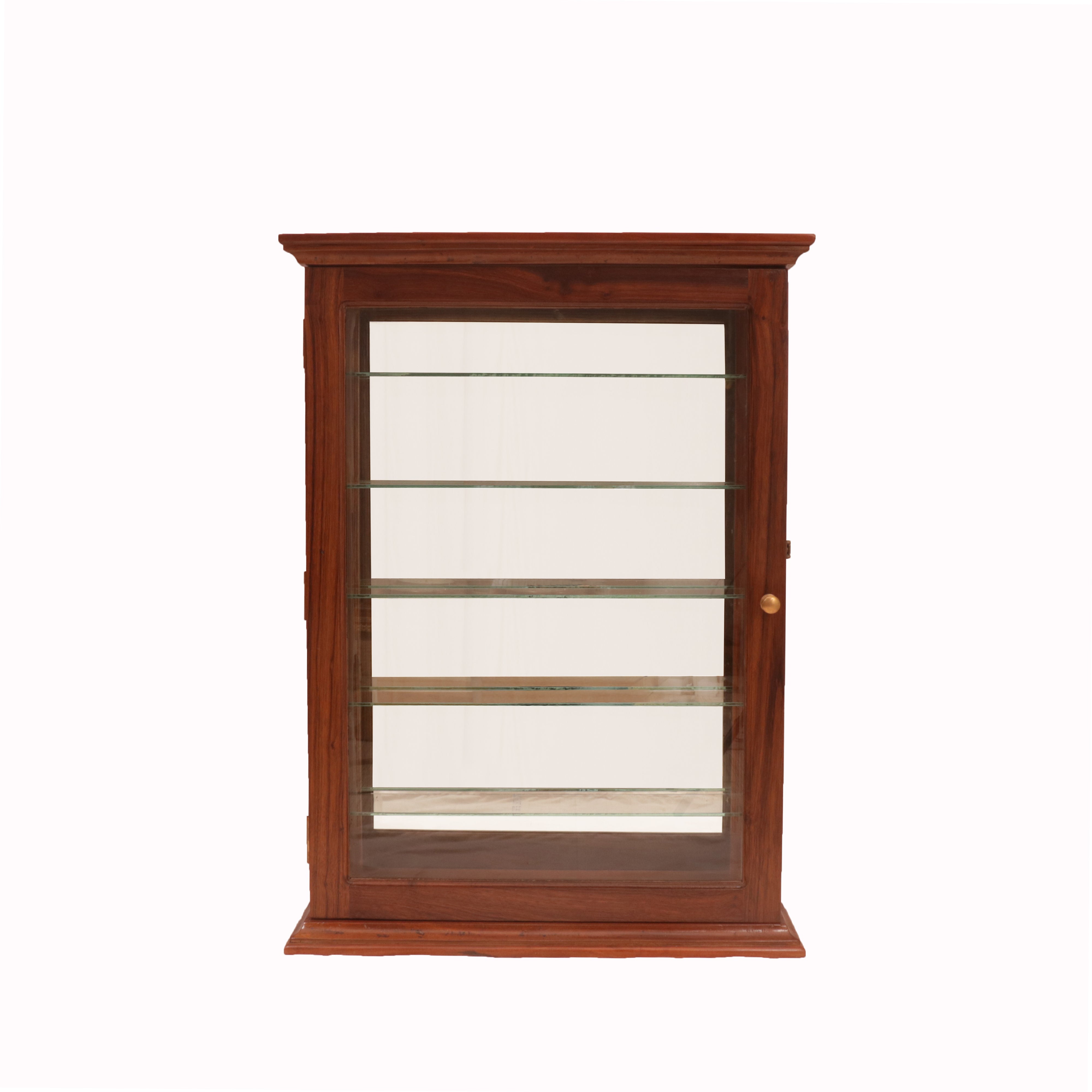 Simple Mirror and Glass Cabinet Wall Cabinet