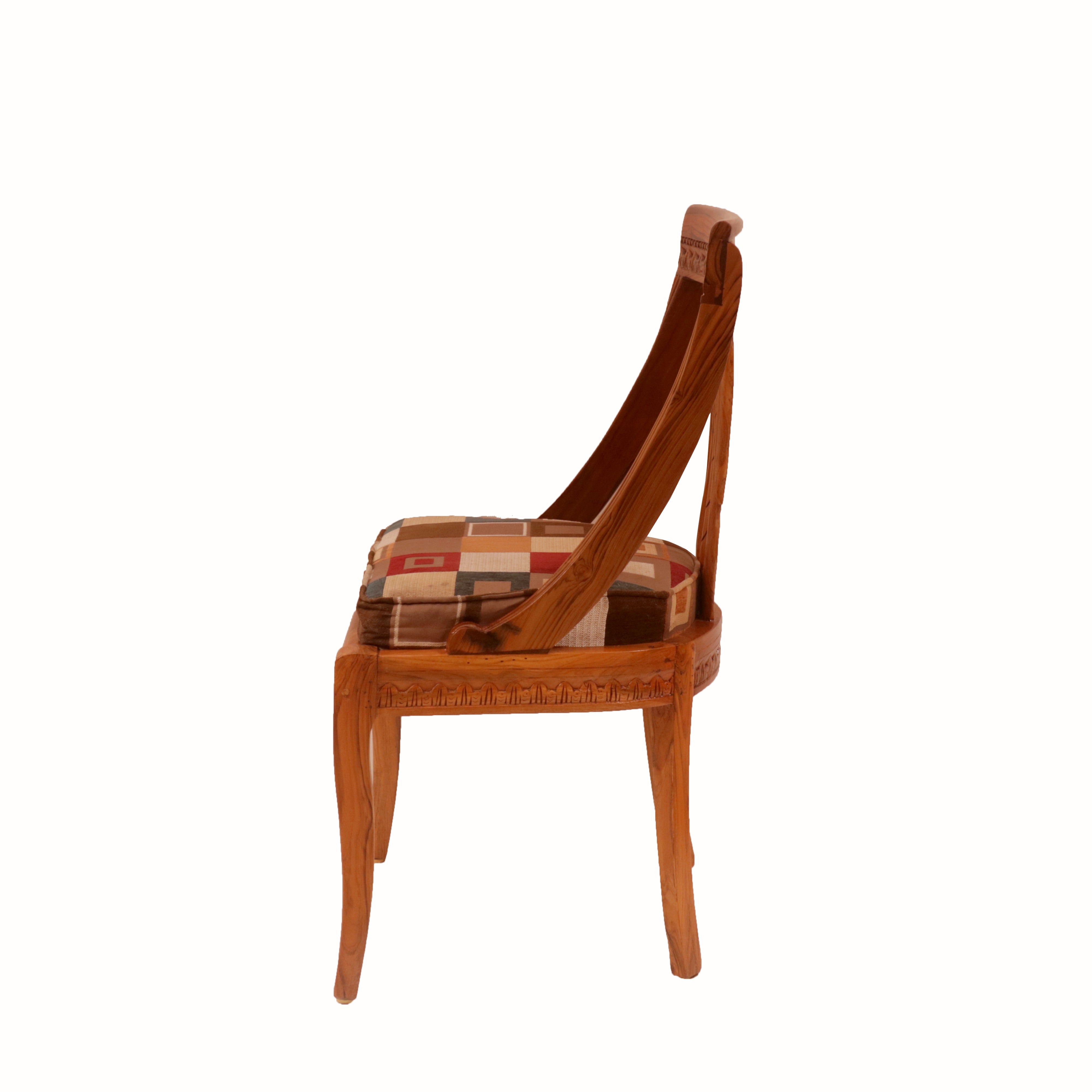 Flora Wooden Carved Chair Dining Chair