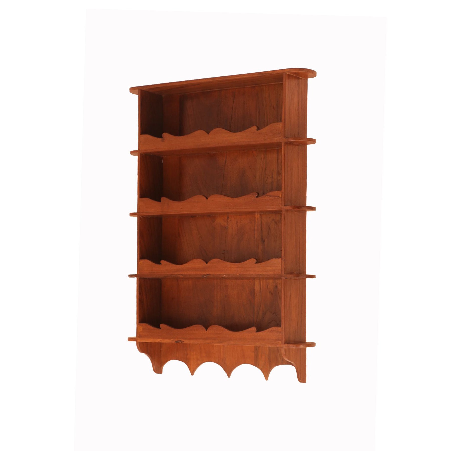 Minaret Style Wall Cabinet (Natural Tone) Wall Rack