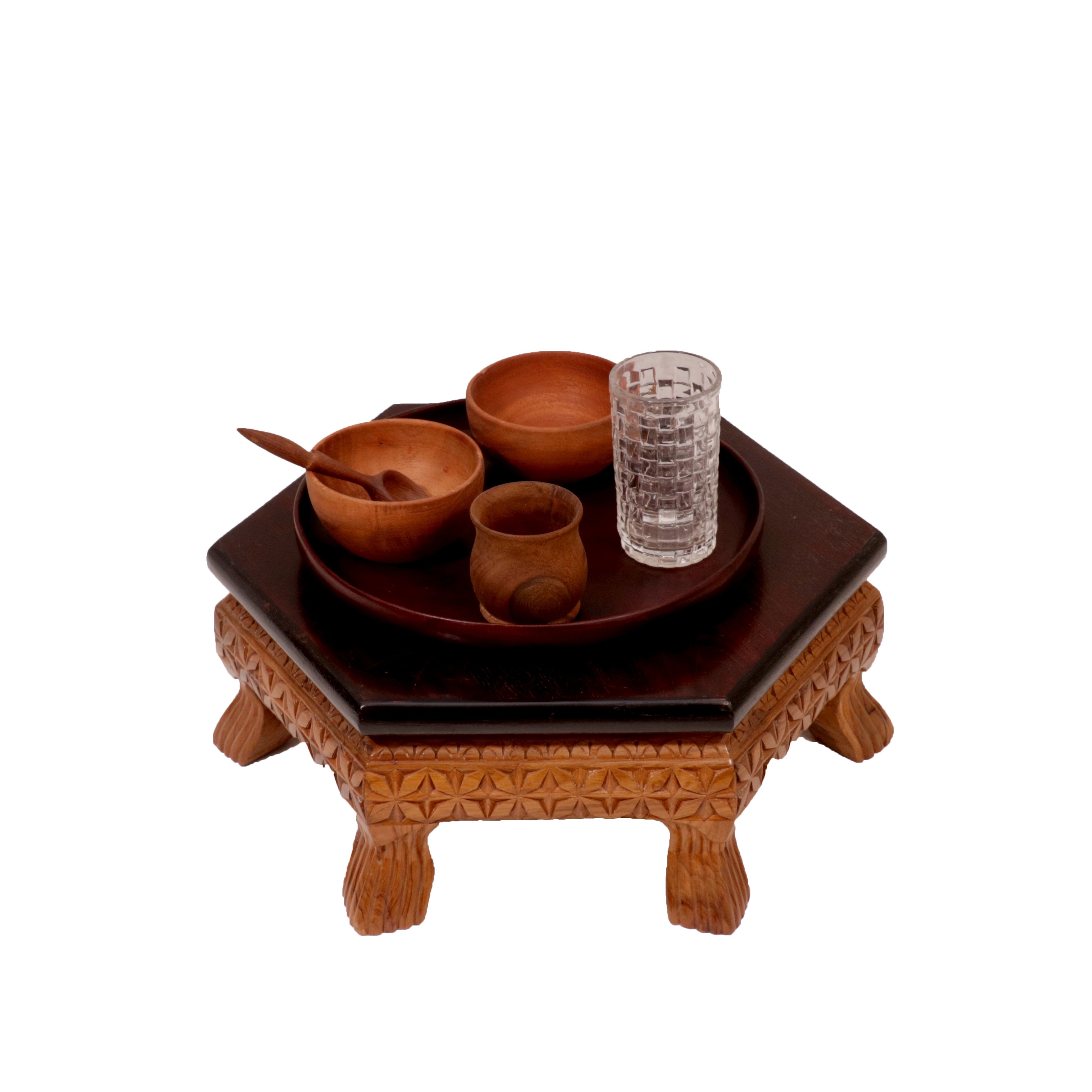 Star Clover Wooden Bajot Bajot