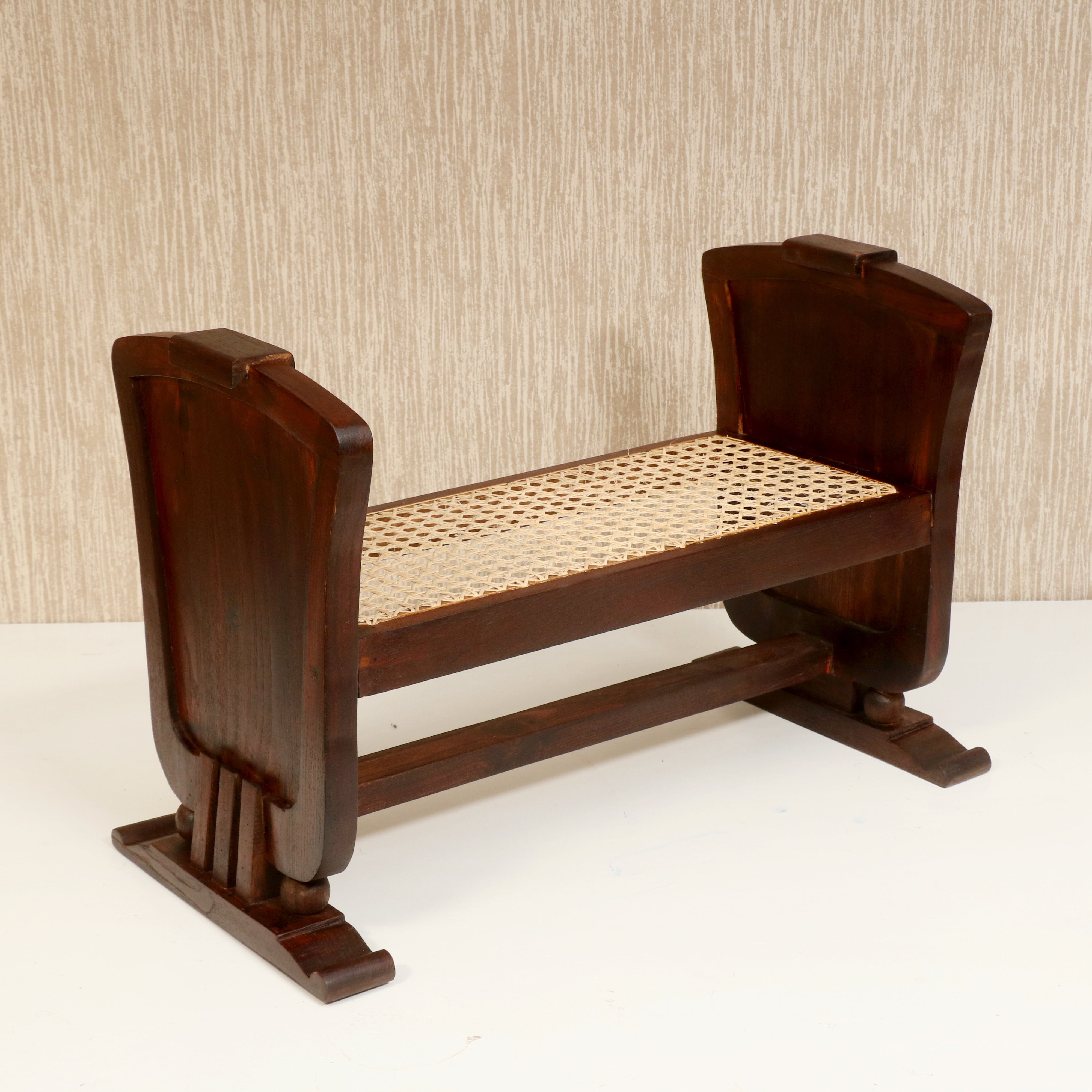 Traditional Cane Stool (Low Seating) Stool