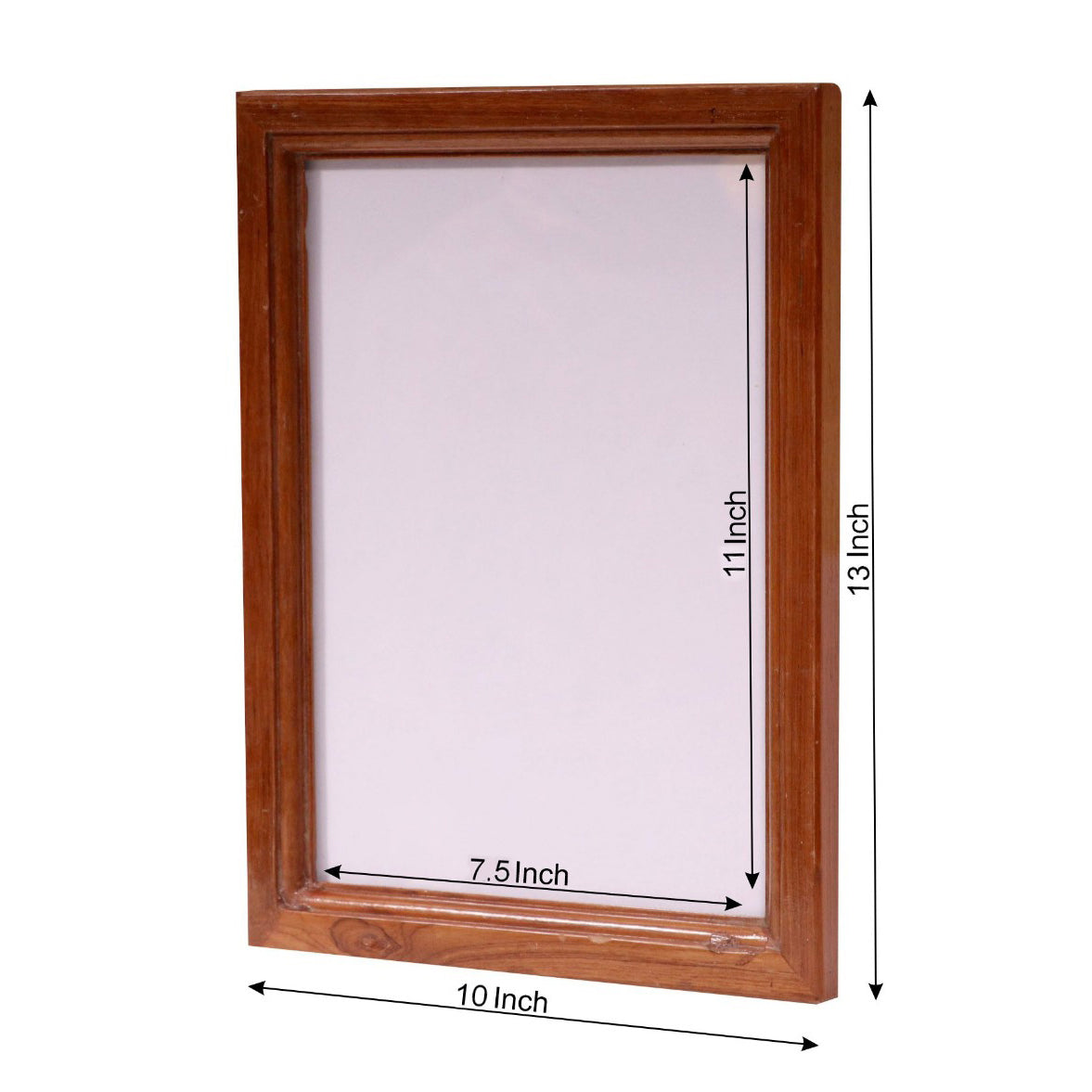 Teak wood Vintage A4 Concept Handmade Size Picture Frame Mirror