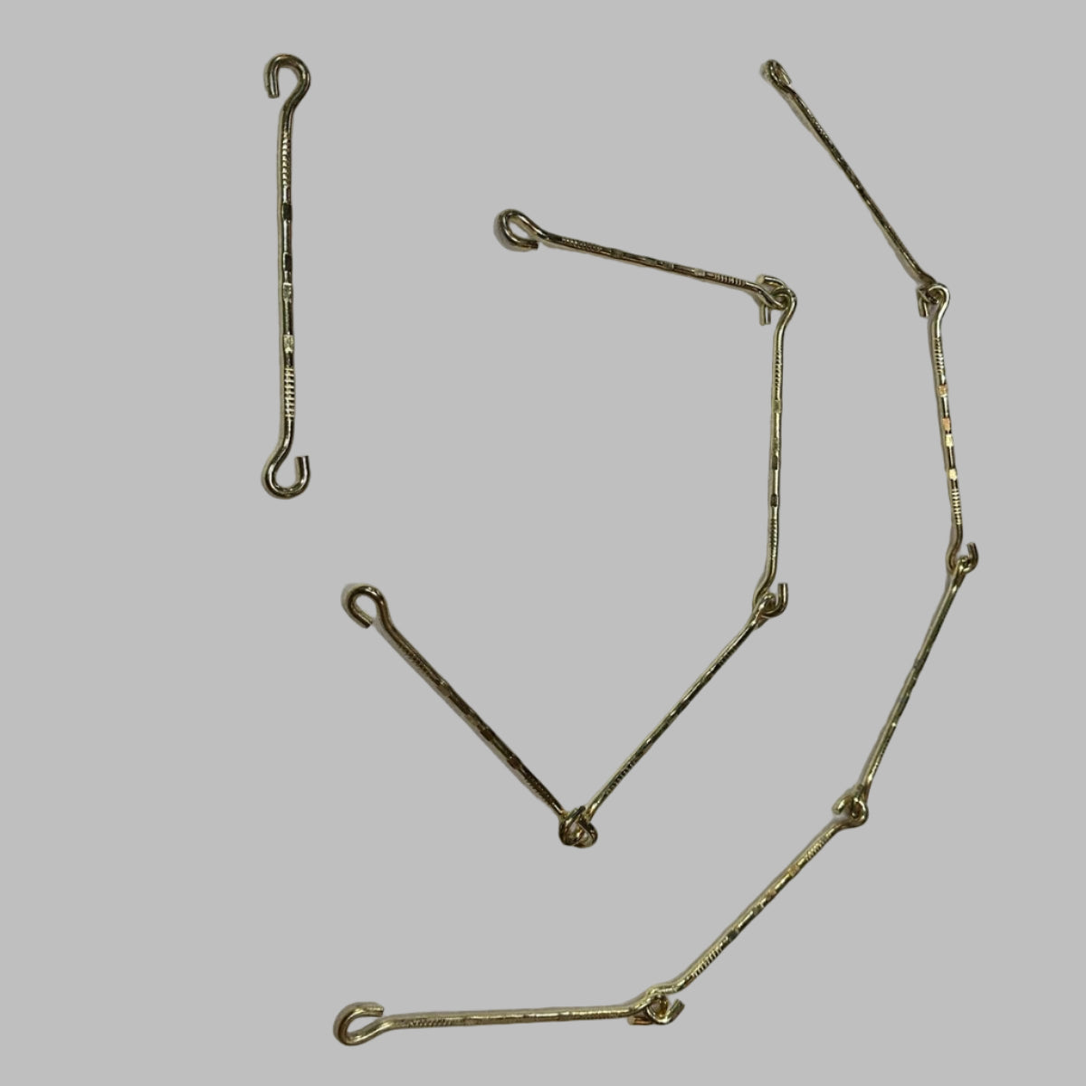 (6ft x 4 pc) Golden coated Swing chain Chain