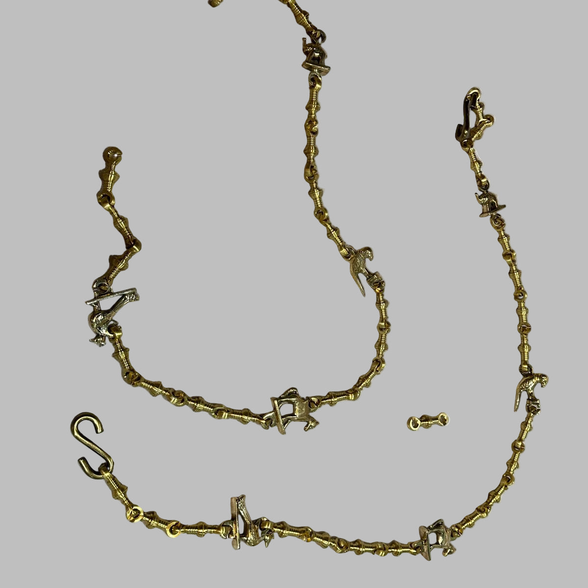 (6ft x 4 pc) Royal Brass Chain Chain