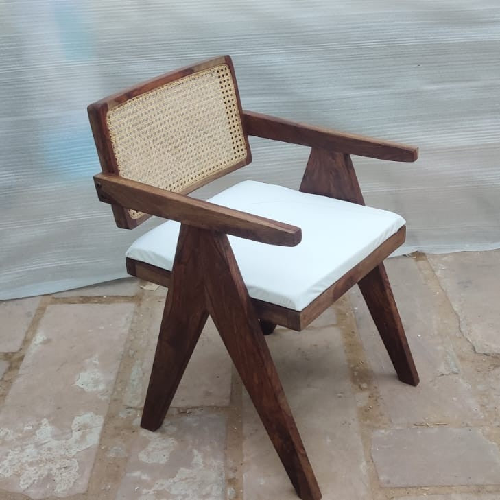 Classical Chandigarh architectural Dining Chair Arm Chair