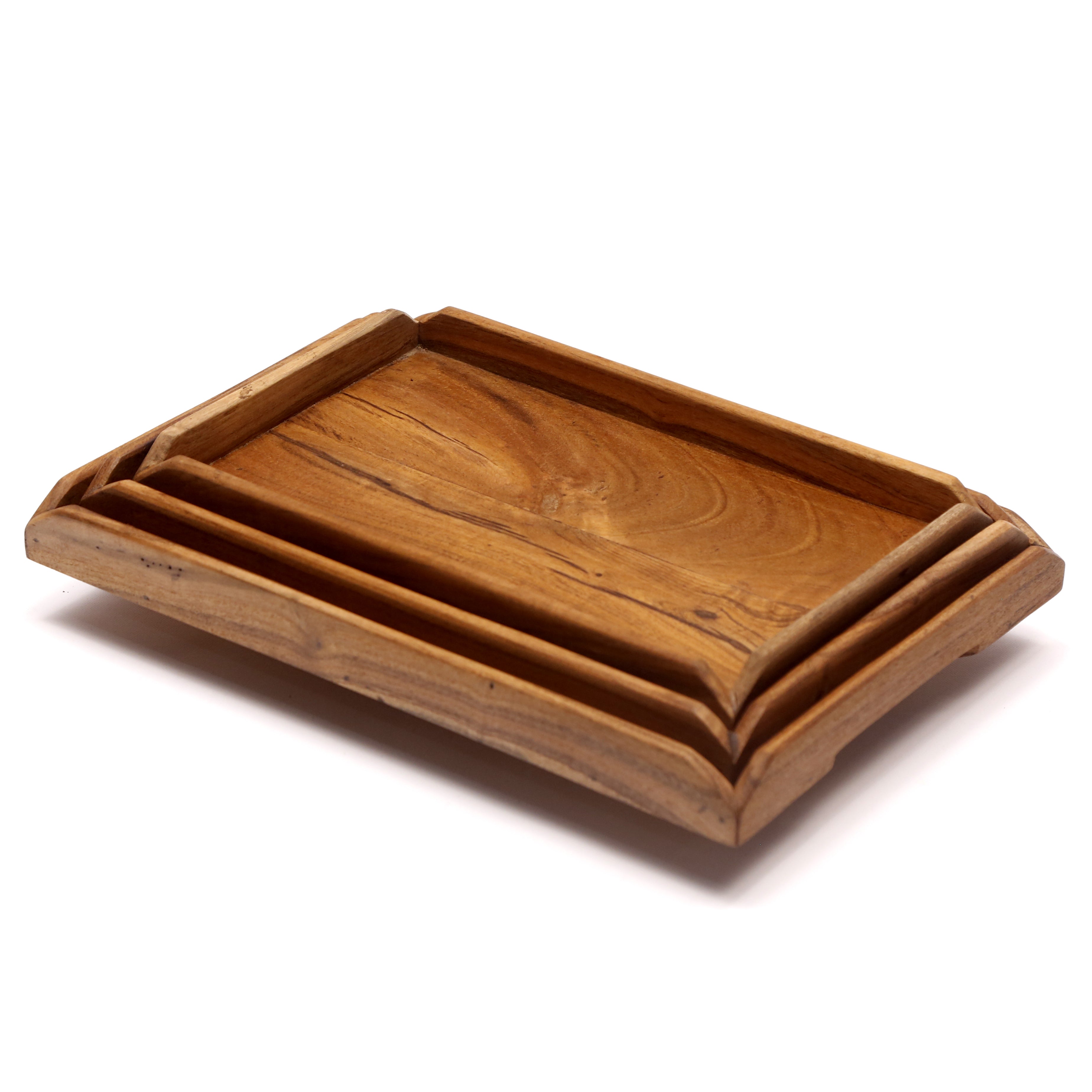 Nicked Border Tray - Set of 3 Tray