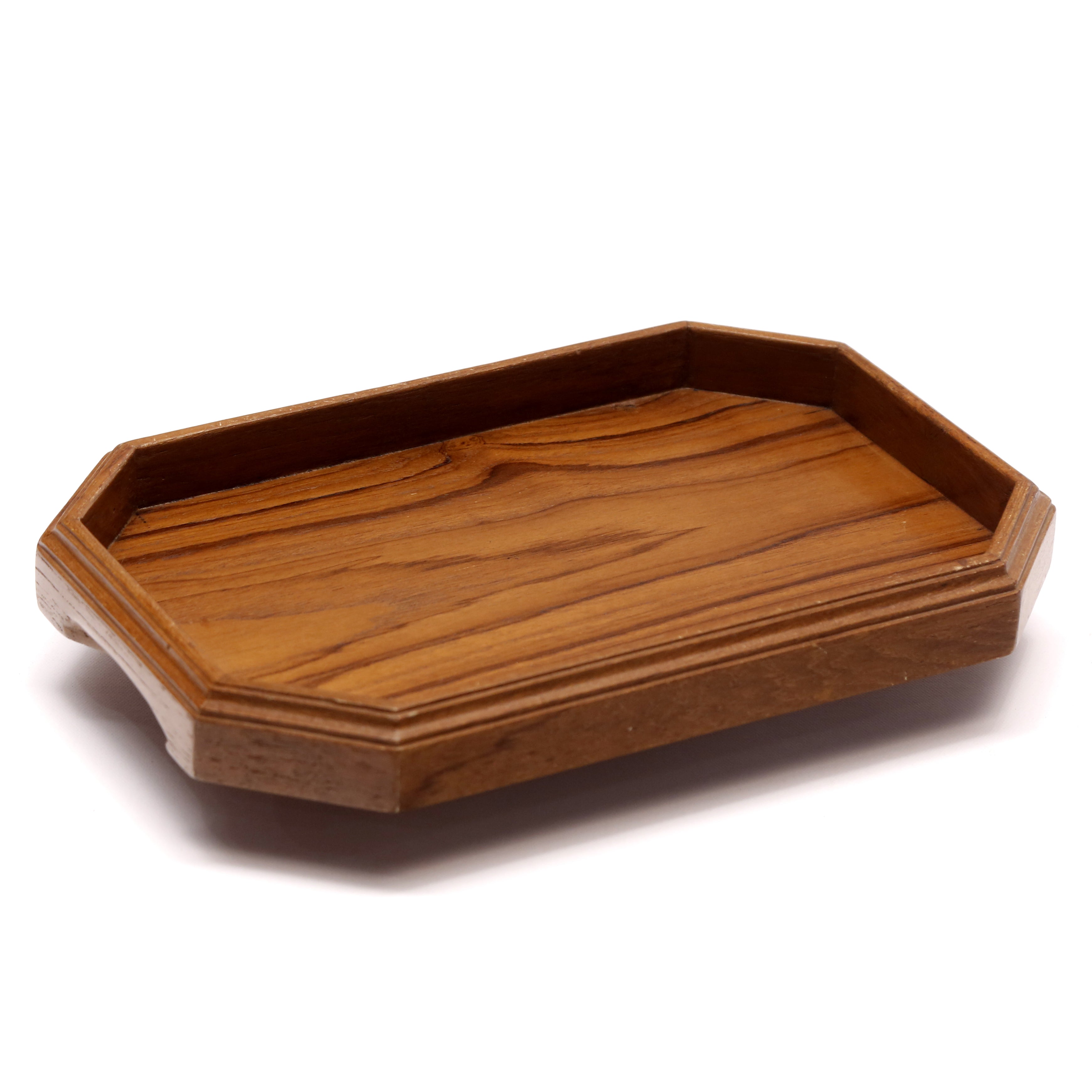 Wooden Octagram Tray Set Tray