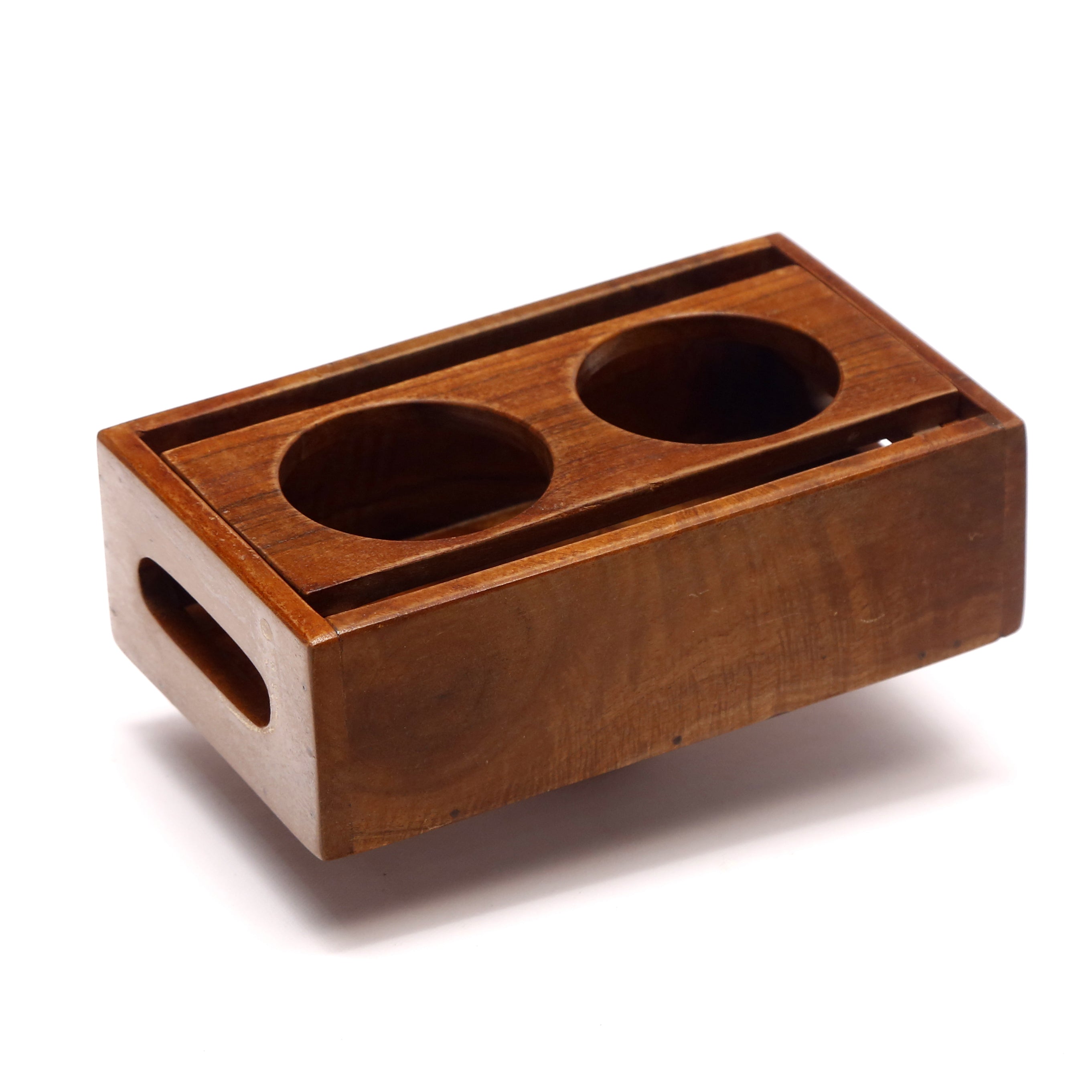 2 Glass Cafeteria Stand Tray Tray