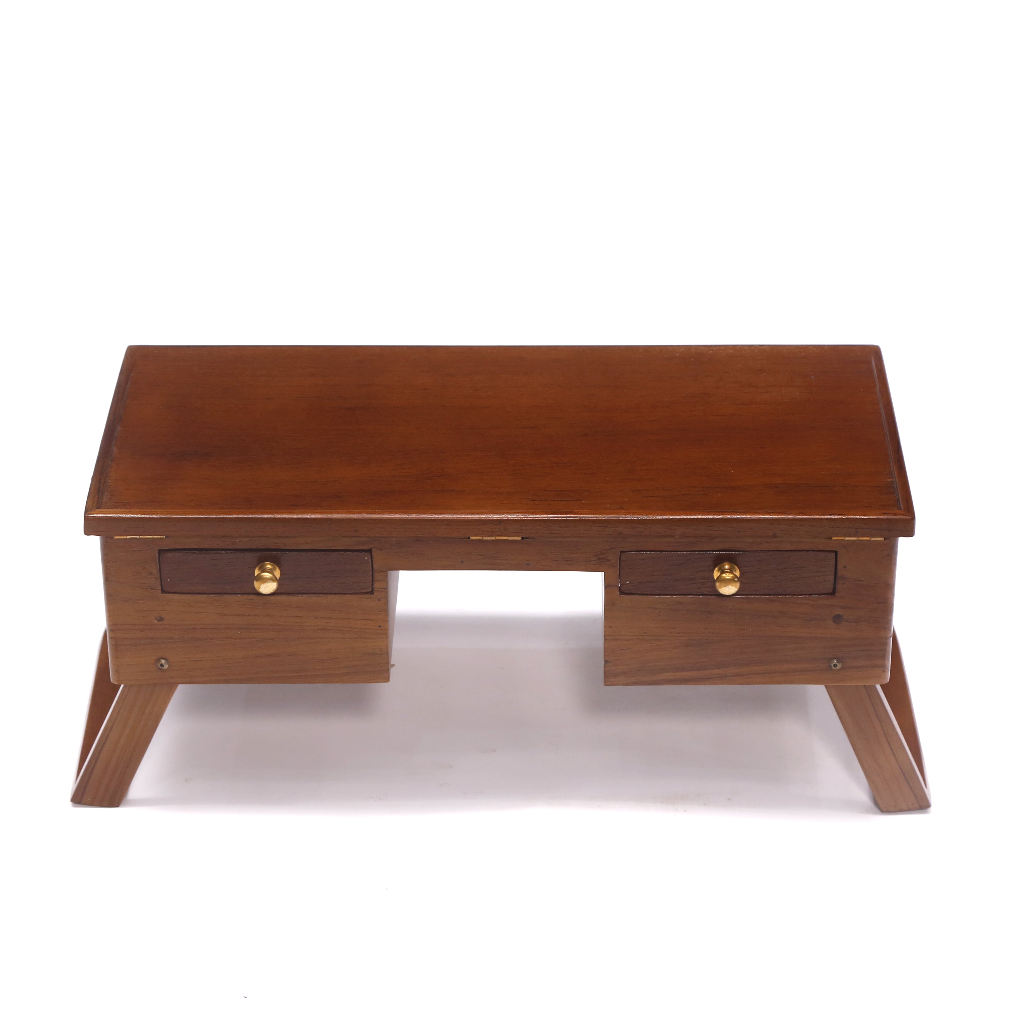 Adjustable Teak Laptop Table Lapdesk